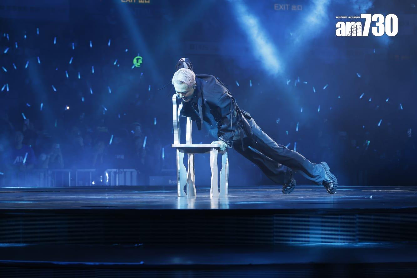 林峯「表凳」。(林俊源攝)