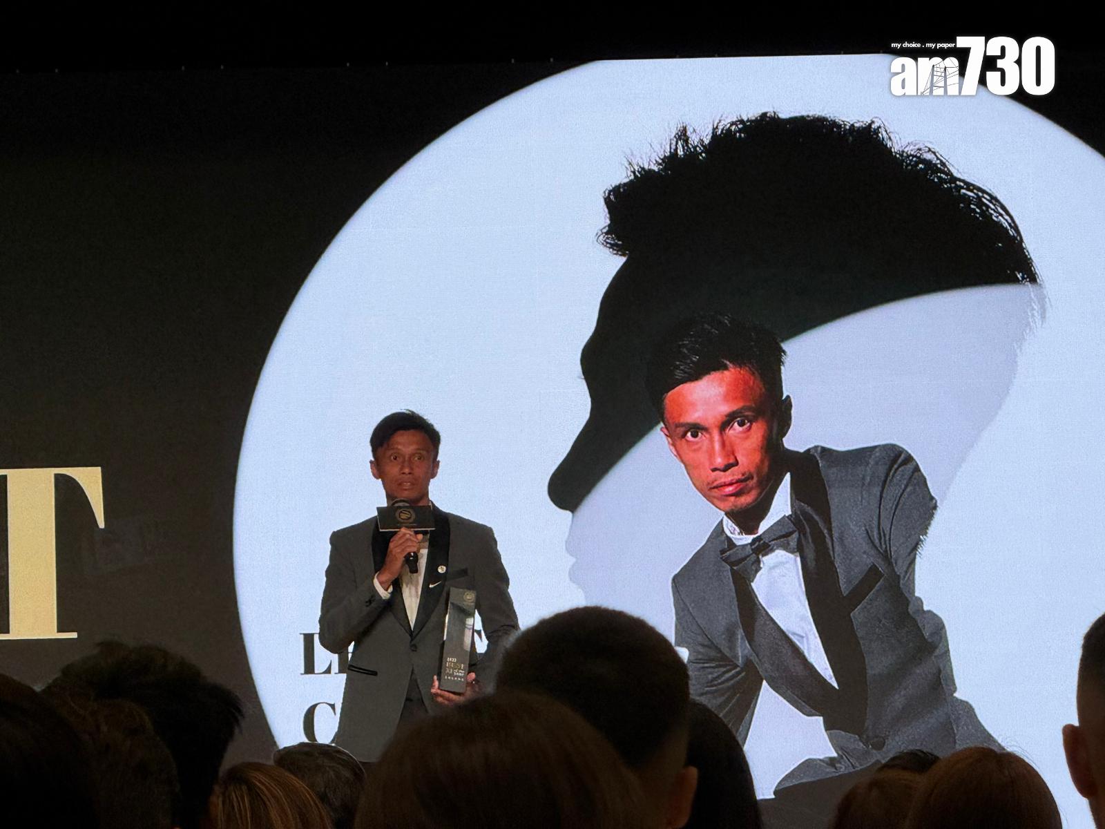 最佳11人:梁振邦。(《am730》記者攝)