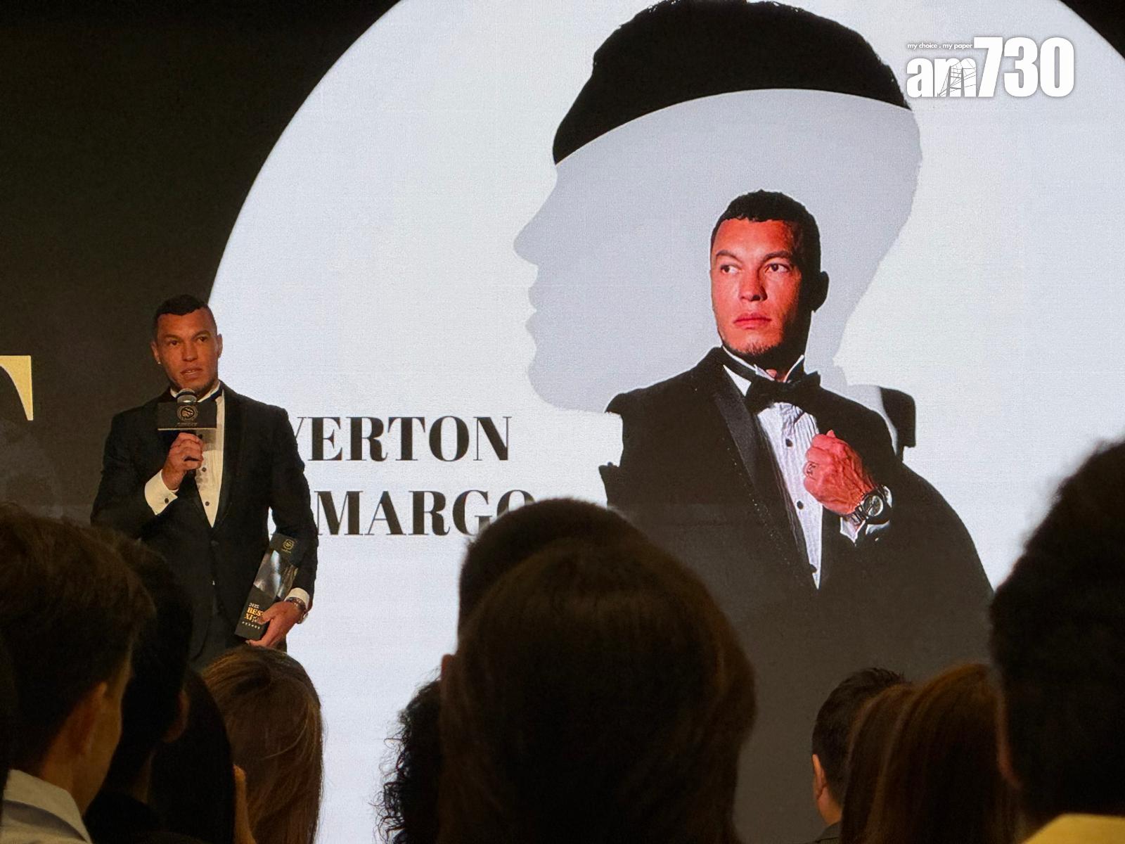 最佳11人:艾華頓。(《am730》記者攝)