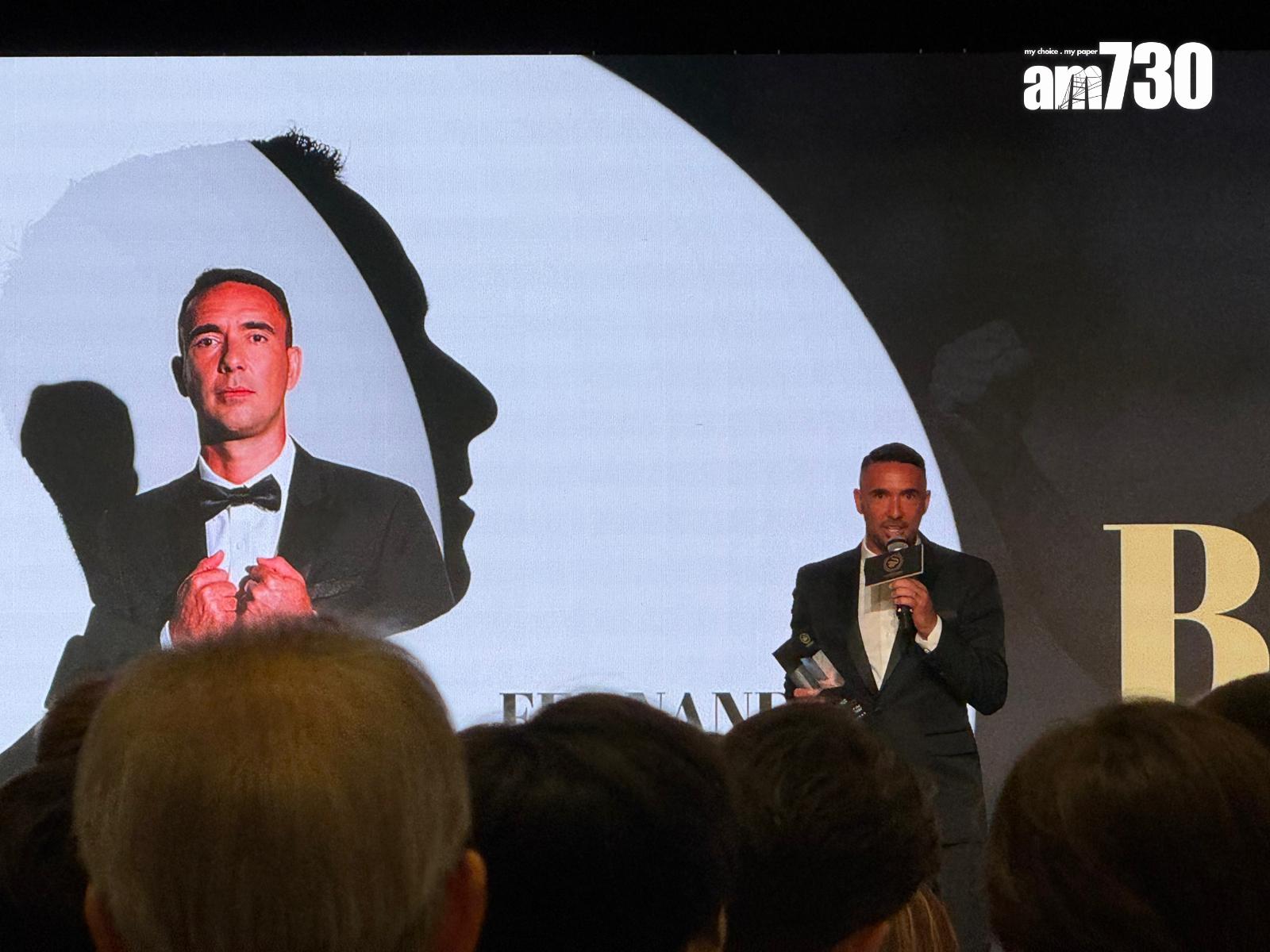 最佳11人:費蘭度。(《am730》記者攝)