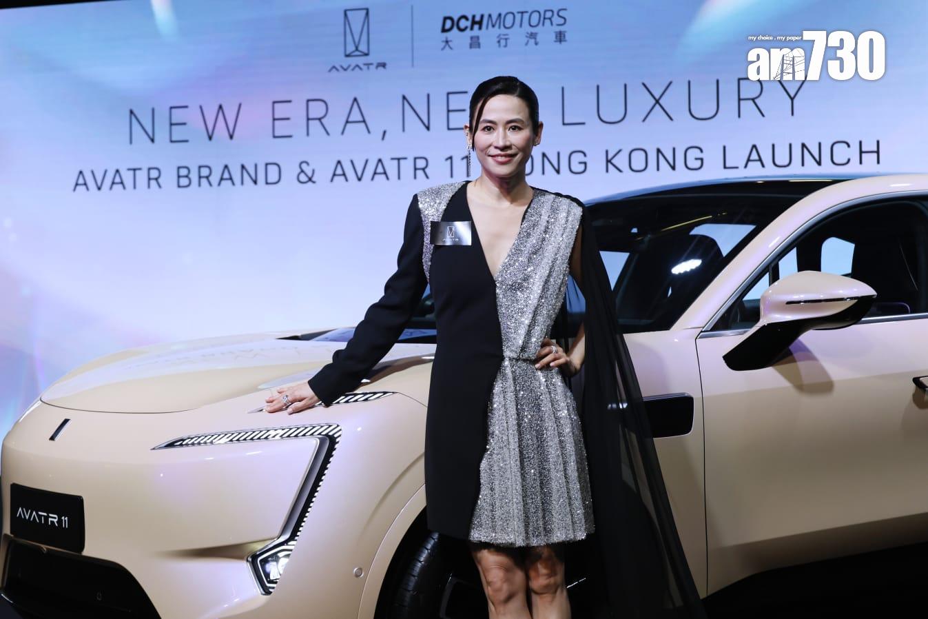 宣萱出席新車發布活動。(林俊源攝)