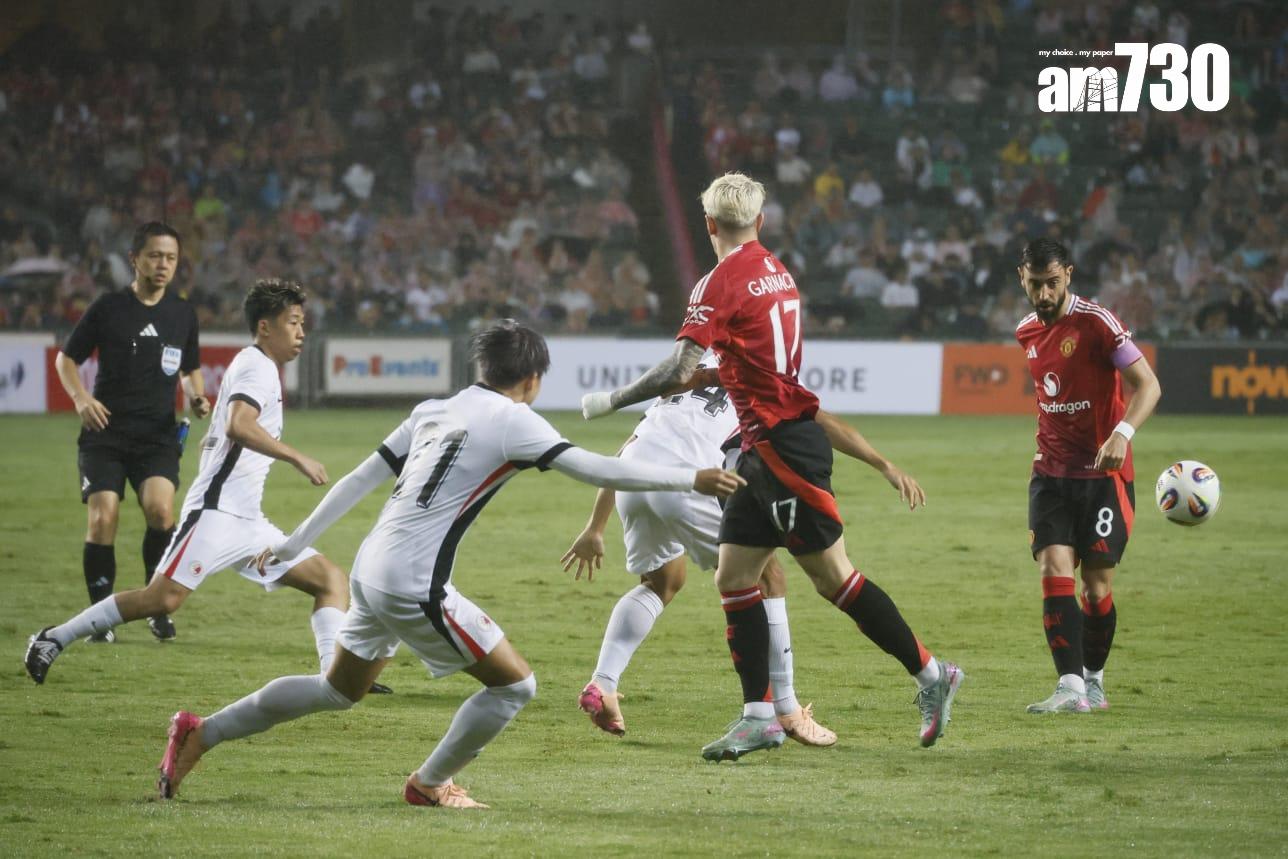 般奴費南迪斯與加拿祖上半場上陣。(林俊源攝)