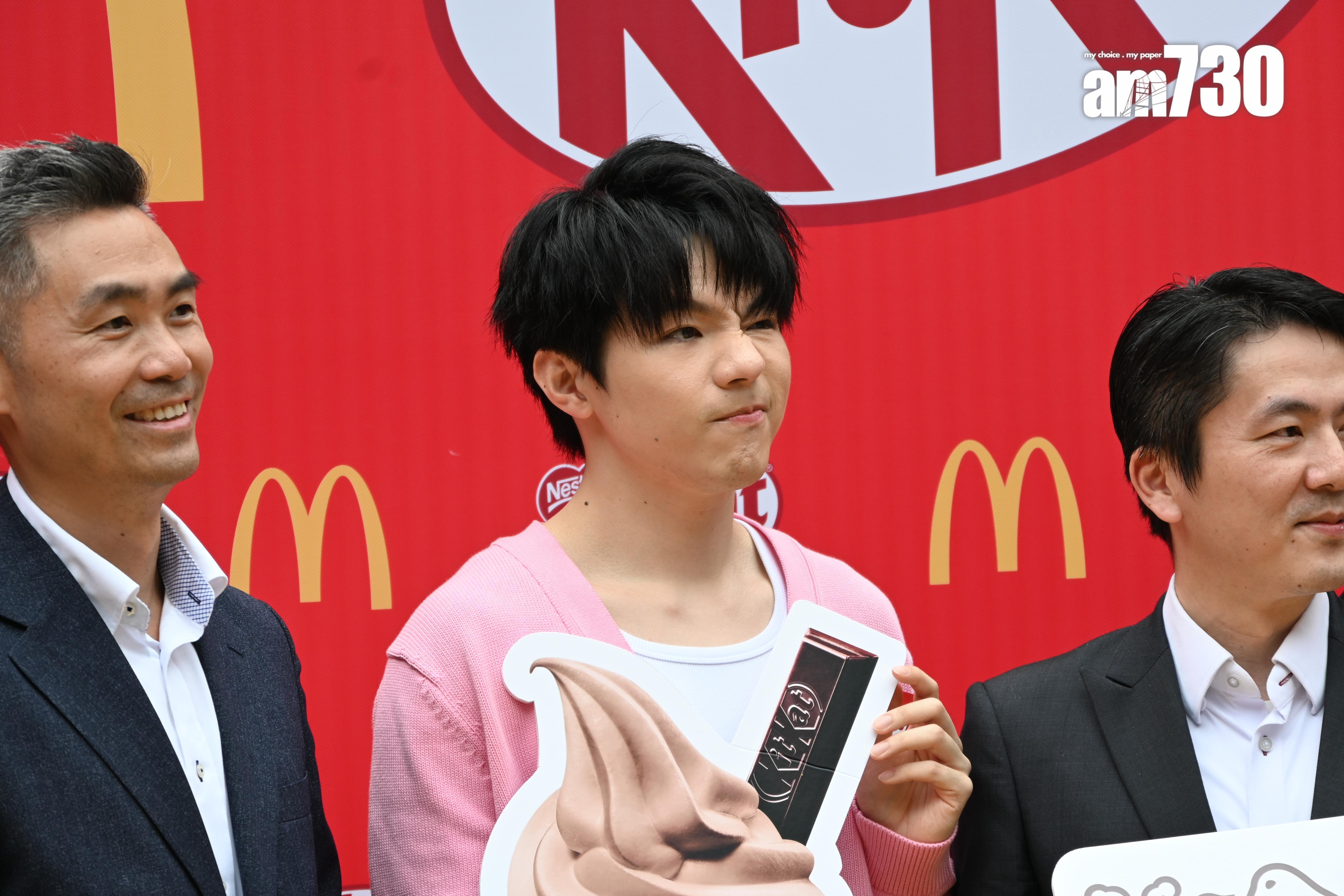 陳卓賢坦言不慣在鏡頭前剖白自己內心深處。(娛樂組攝)