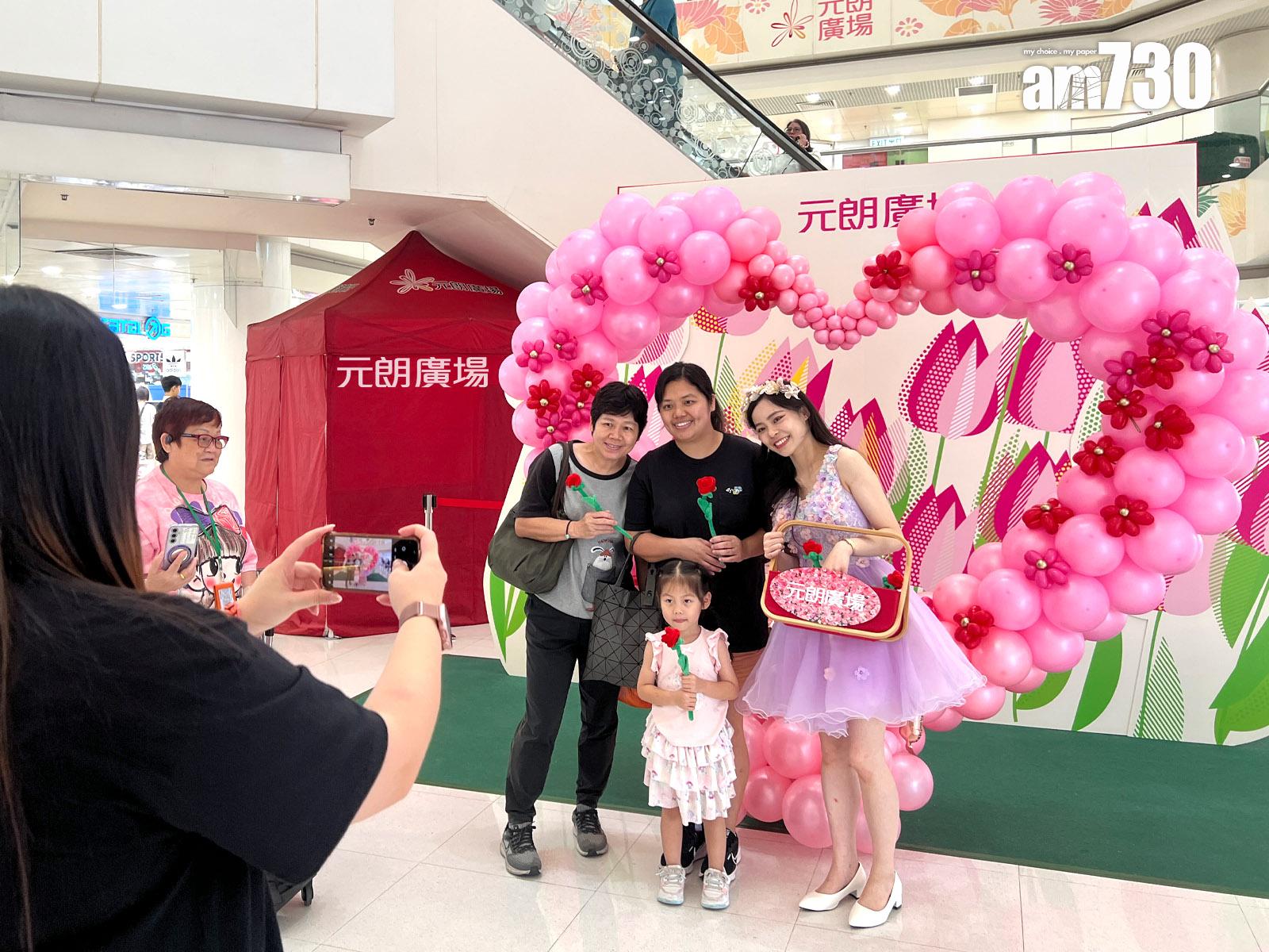 新地旗下商場節日消費生意額及人流升雙位百分比 母親節慶祝食肆最旺場