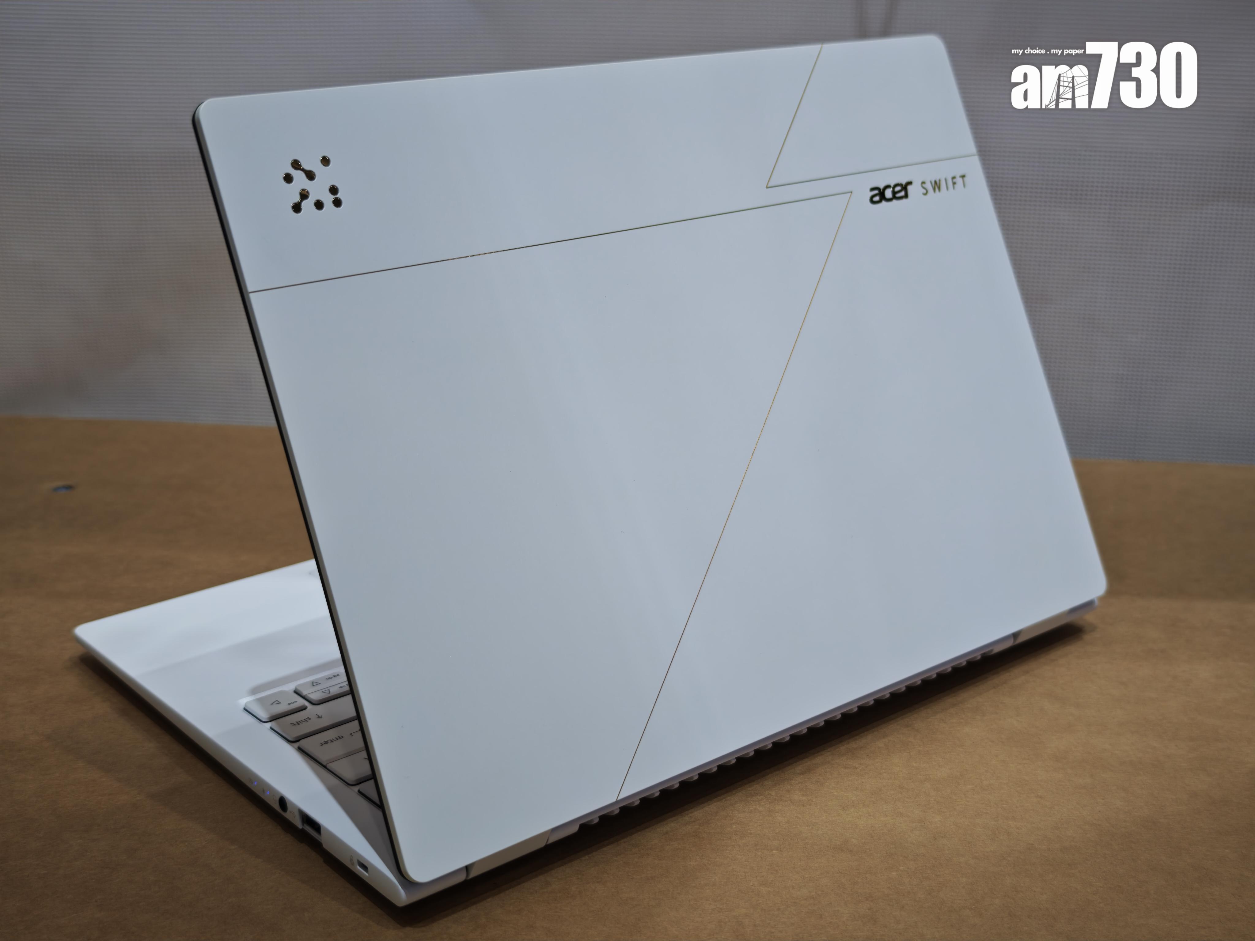 COMPUTEX 2025|Acer Swift Edge 14 AI PC外型吸引輕巧。