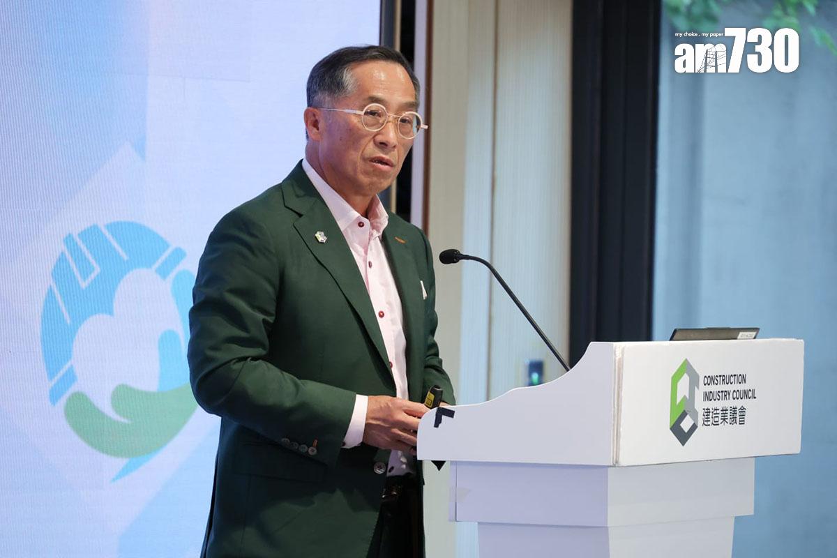 何安誠形容,今次地盤貪污事件相當罕見。(吳康琦攝)