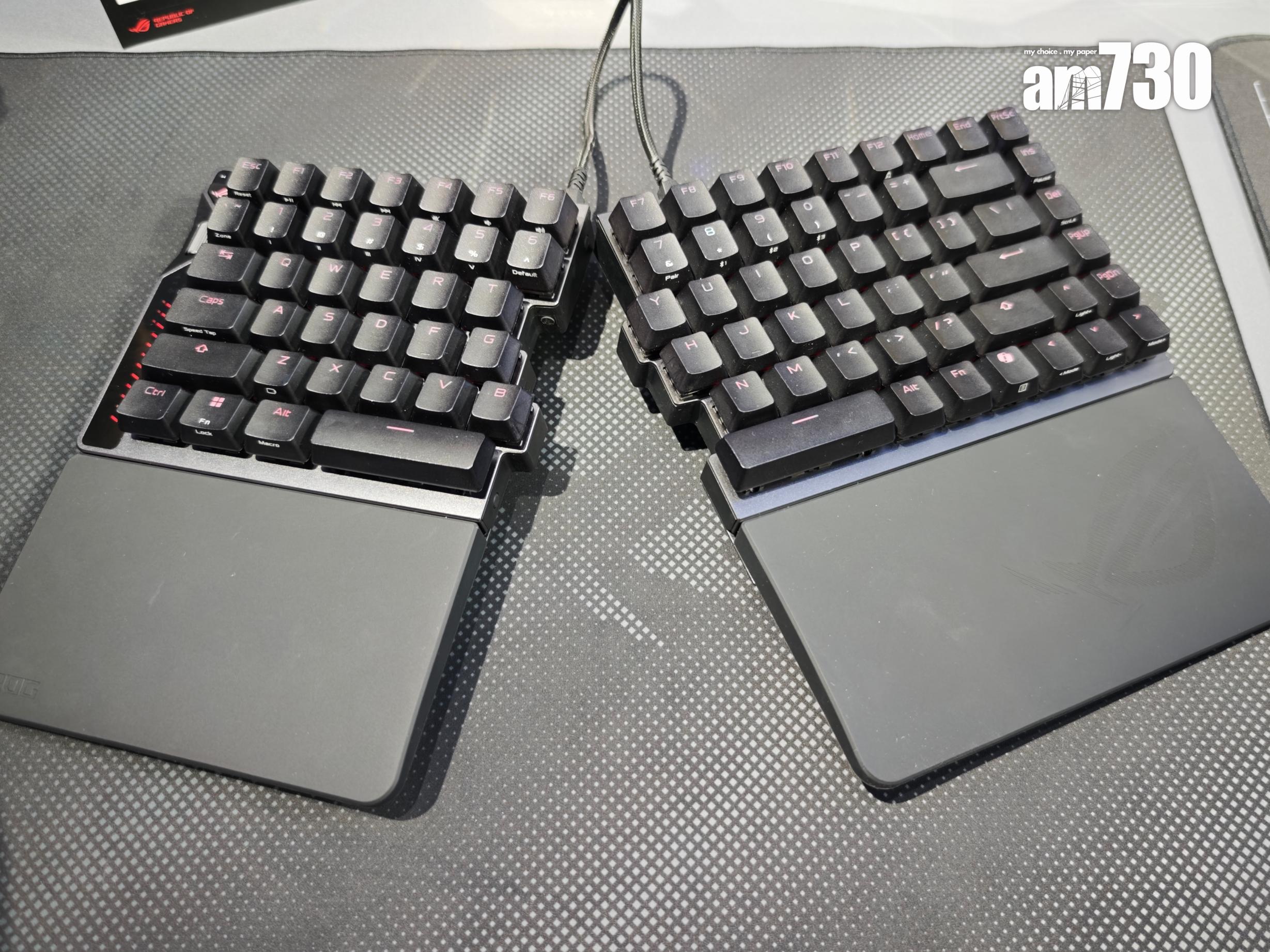 COMPUTEX 2025|ASUS ROG Falcata磁軸電競鍵盤備受注目。
