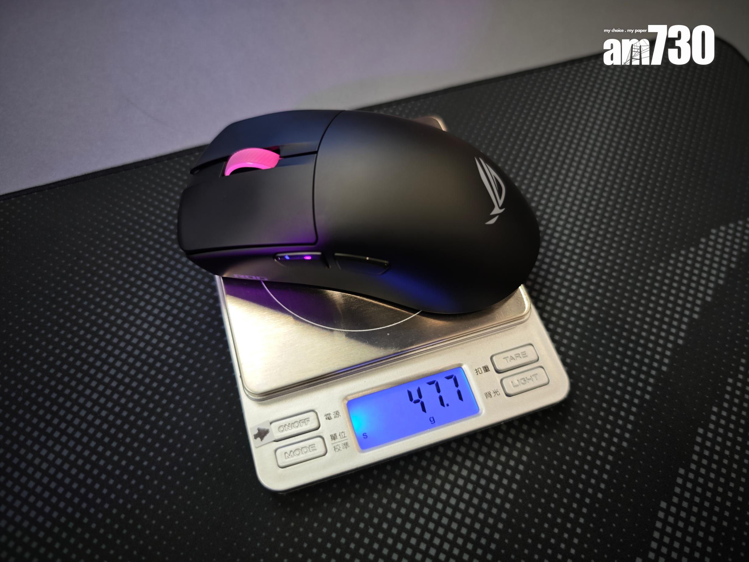 COMPUTEX 2025|ASUS ROG Harpe II Ace只重47.7克。