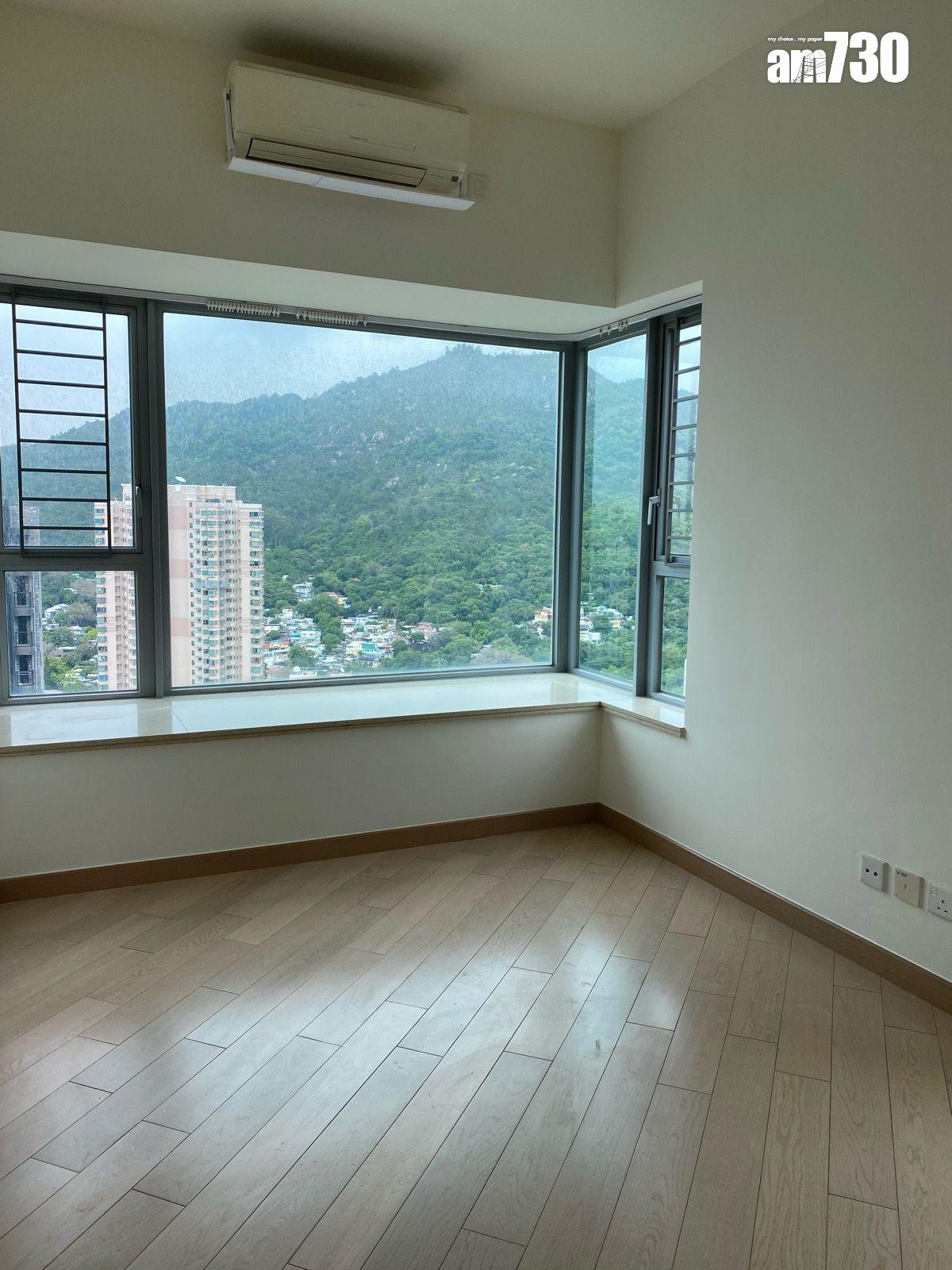 瓏門8座高層J室,實用面積約815方呎 ,四房套房連儲物套房間隔。(代理提供)