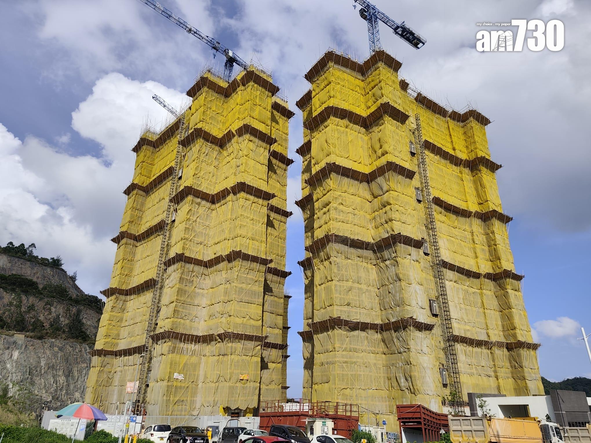 廉署偵破一宗涉及住宅發展項目建築地盤的貪污造假案,涉及安達臣道「港人首置上車盤」項目。(鍾式明攝)