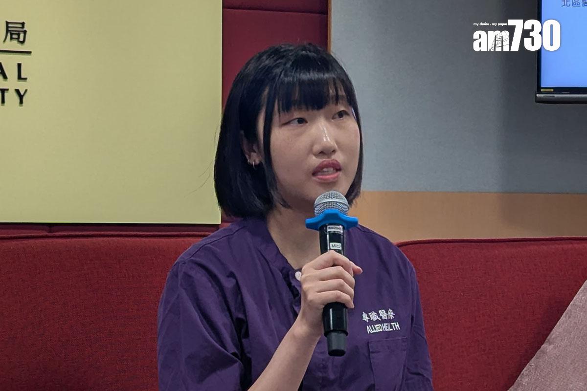 黎彥均認為,計劃最吸引是可獲全額資助及畢業後醫管局優先聘用。(羅庸軒攝)