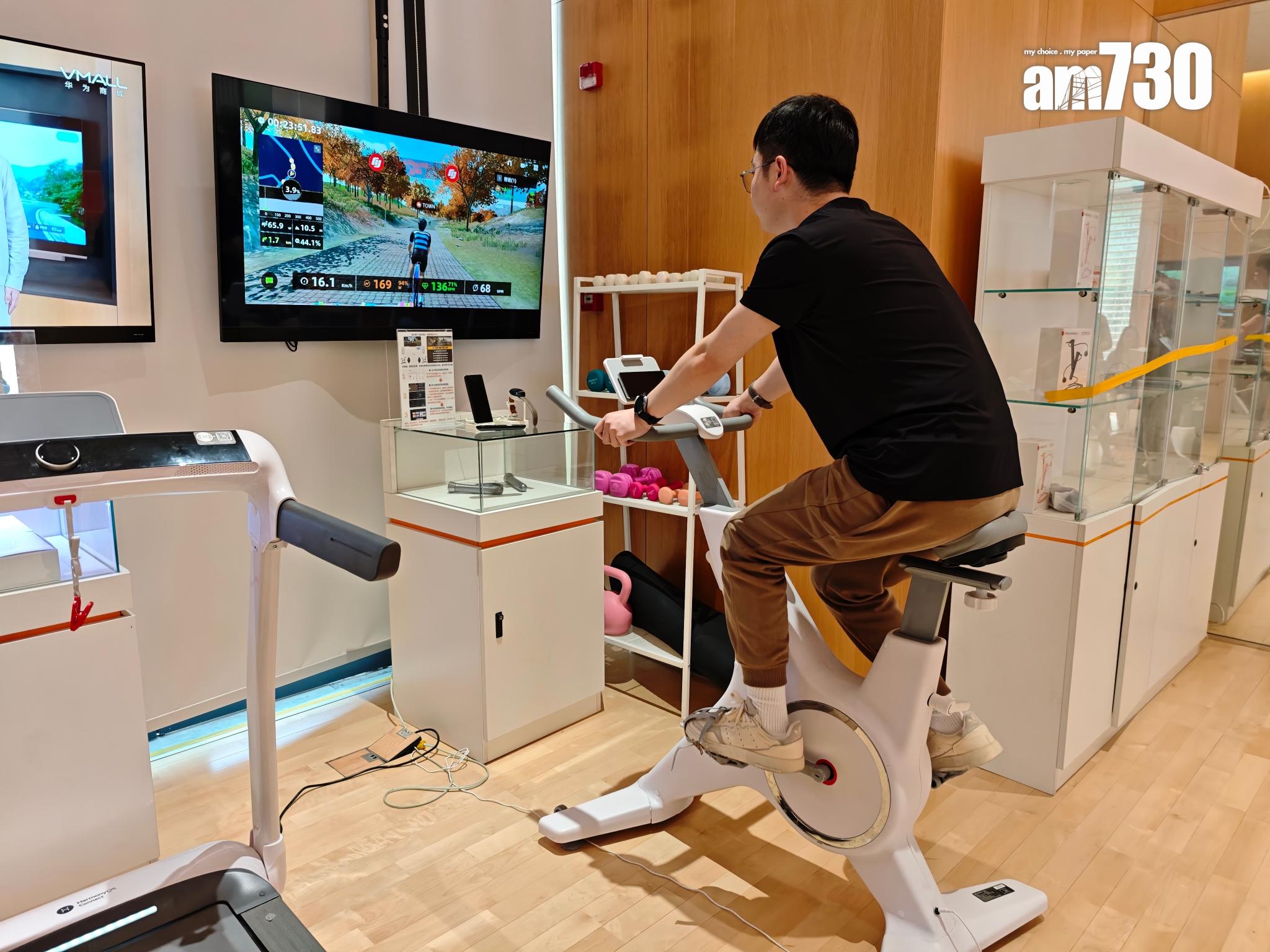 設有不同的模擬運動機。