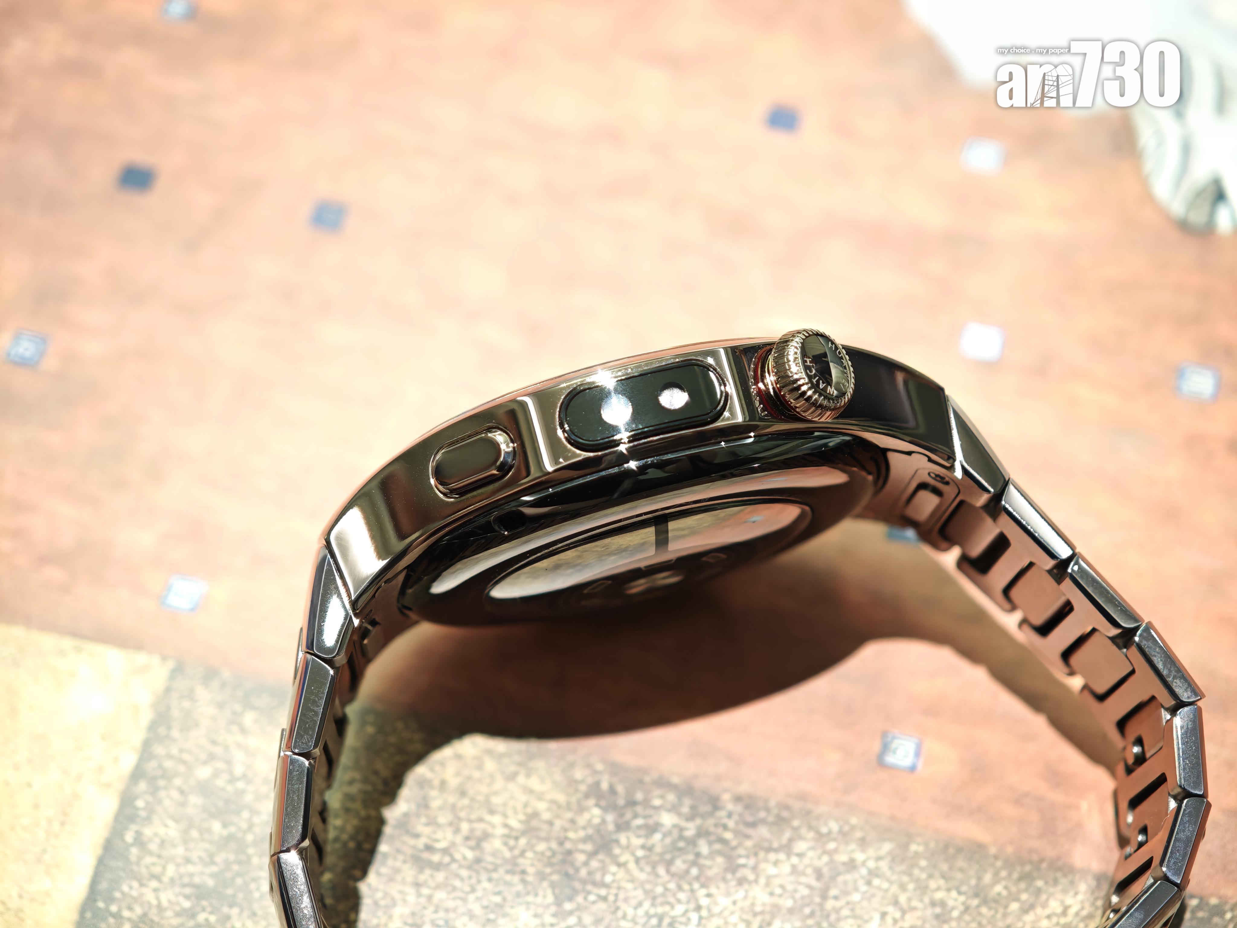 HUAWEI Watch 5錶側新增感測器。