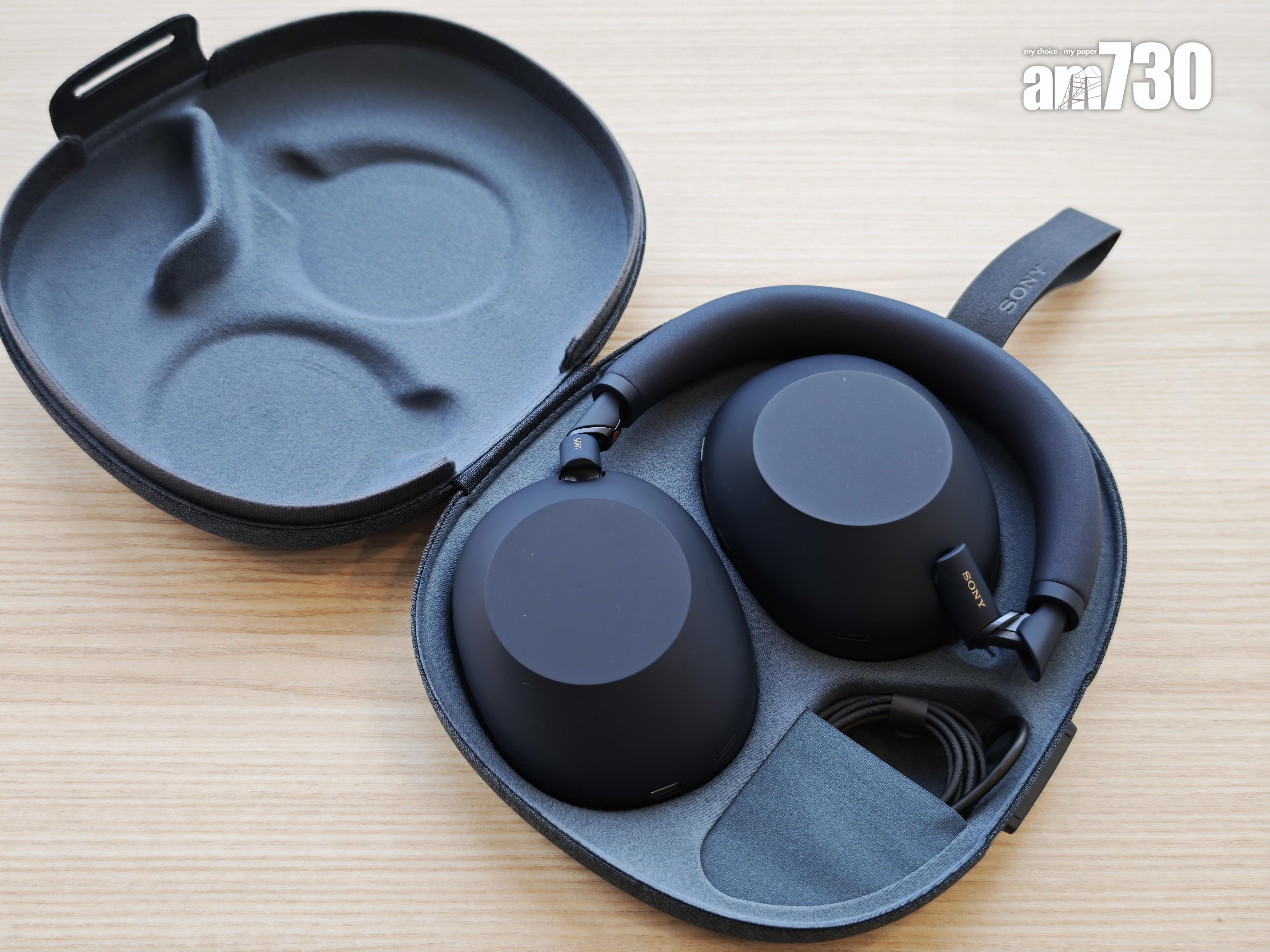 Sony WH-1000XM6今代可以摺疊放進收納盒中。