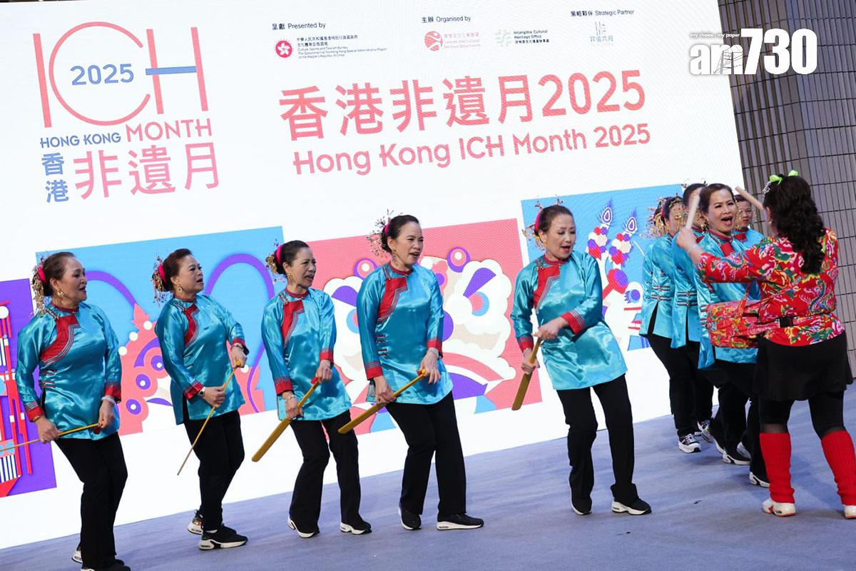 康文署6月將主辦首屆「香港非遺月」。(吳康琦攝)