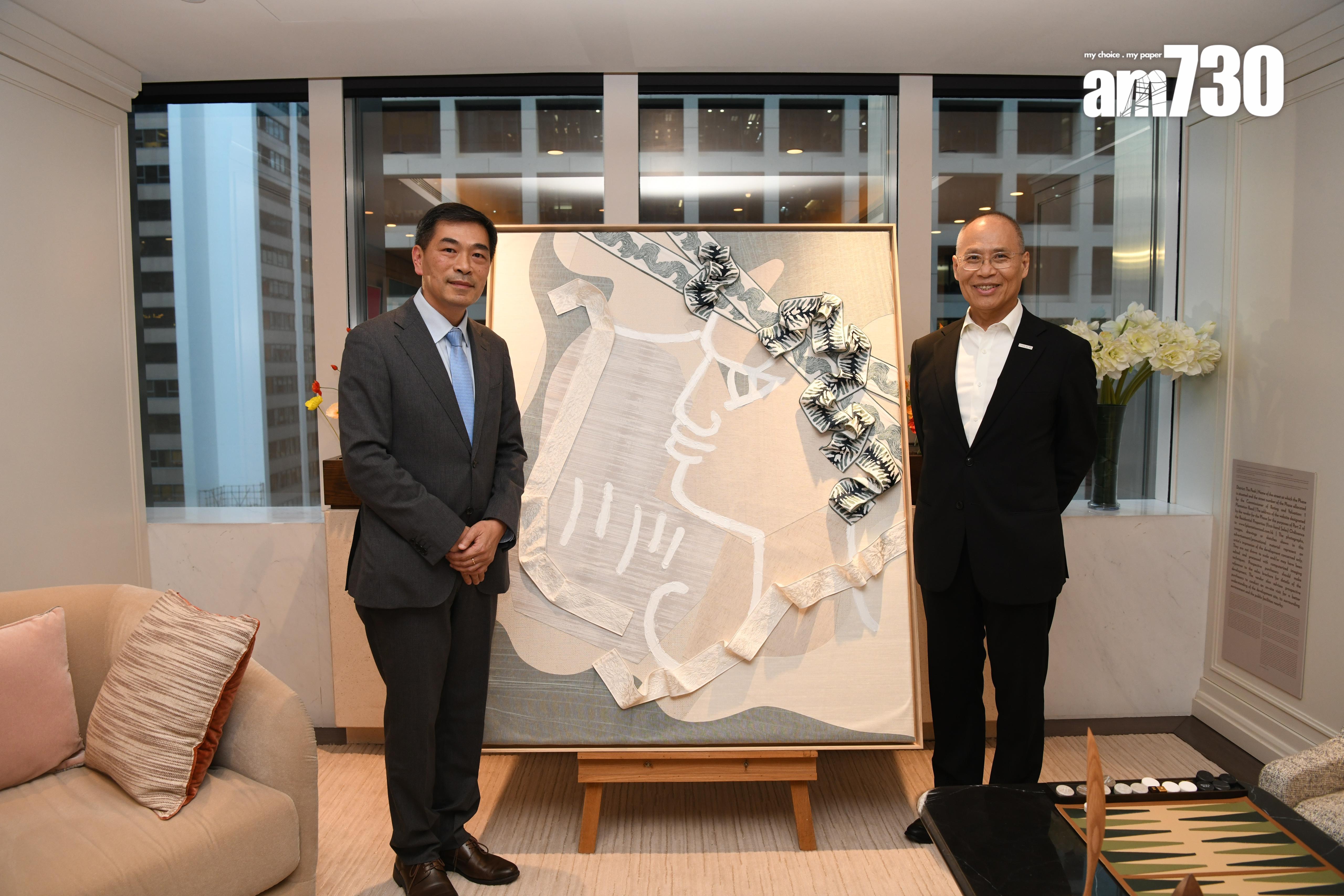 會德豐地產與香港總商會聯合主辦「霍剛:走進香港」藝術分享晚會