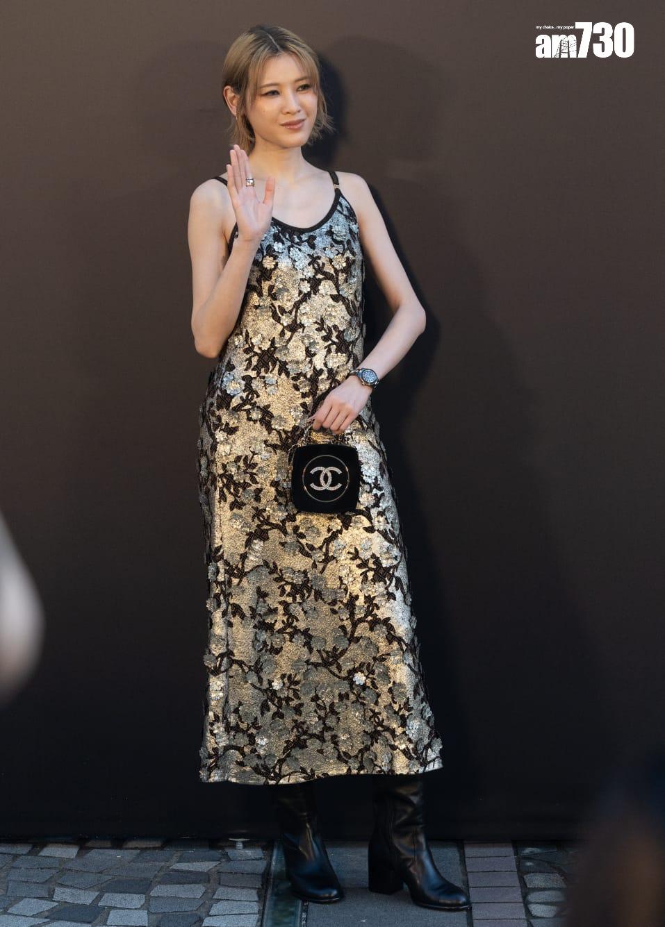 陳蕾出席品牌慶祝派對。(蘇文傑攝)