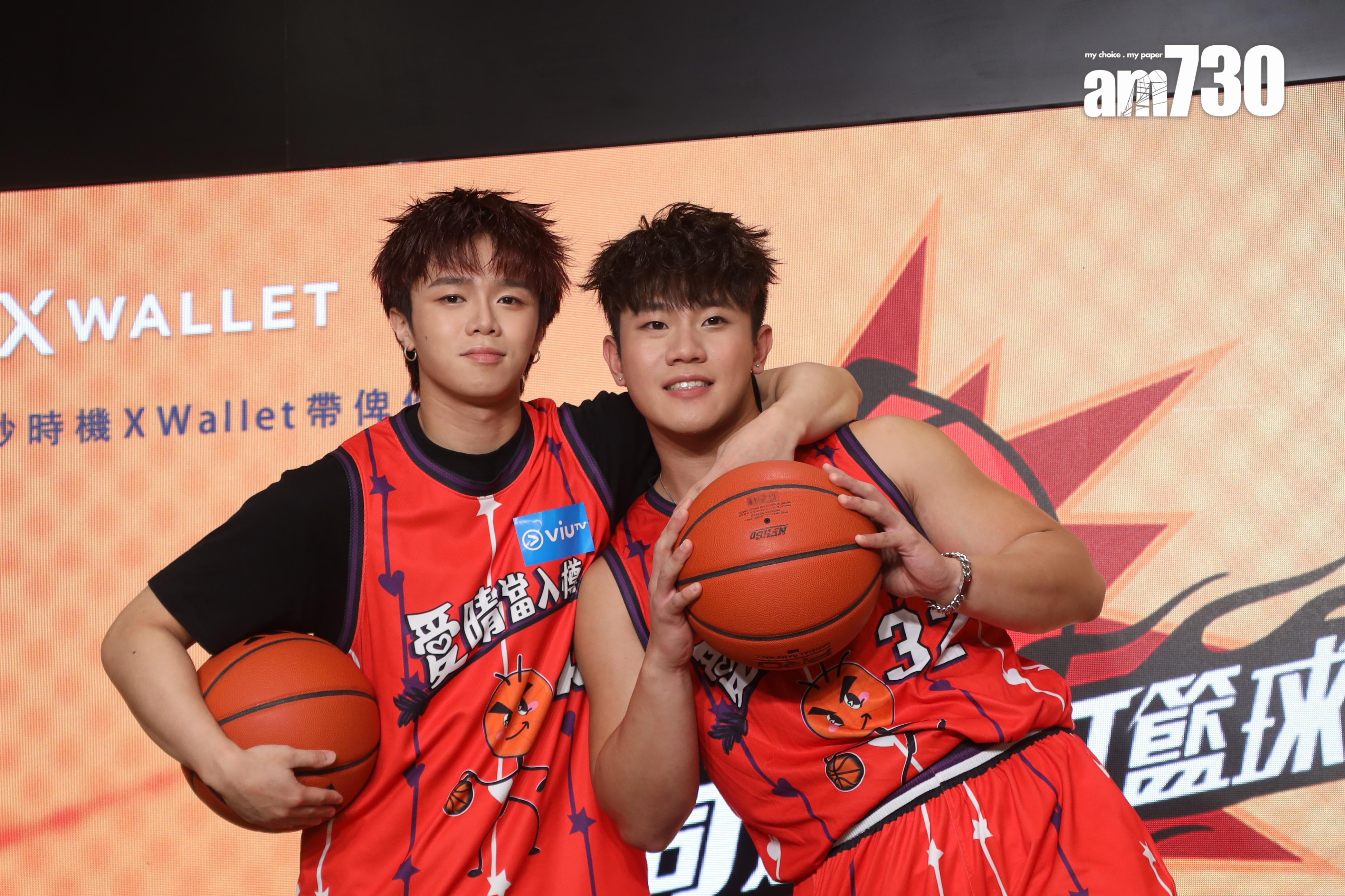 《公司逼我打籃球》記者會。(娛樂組攝)