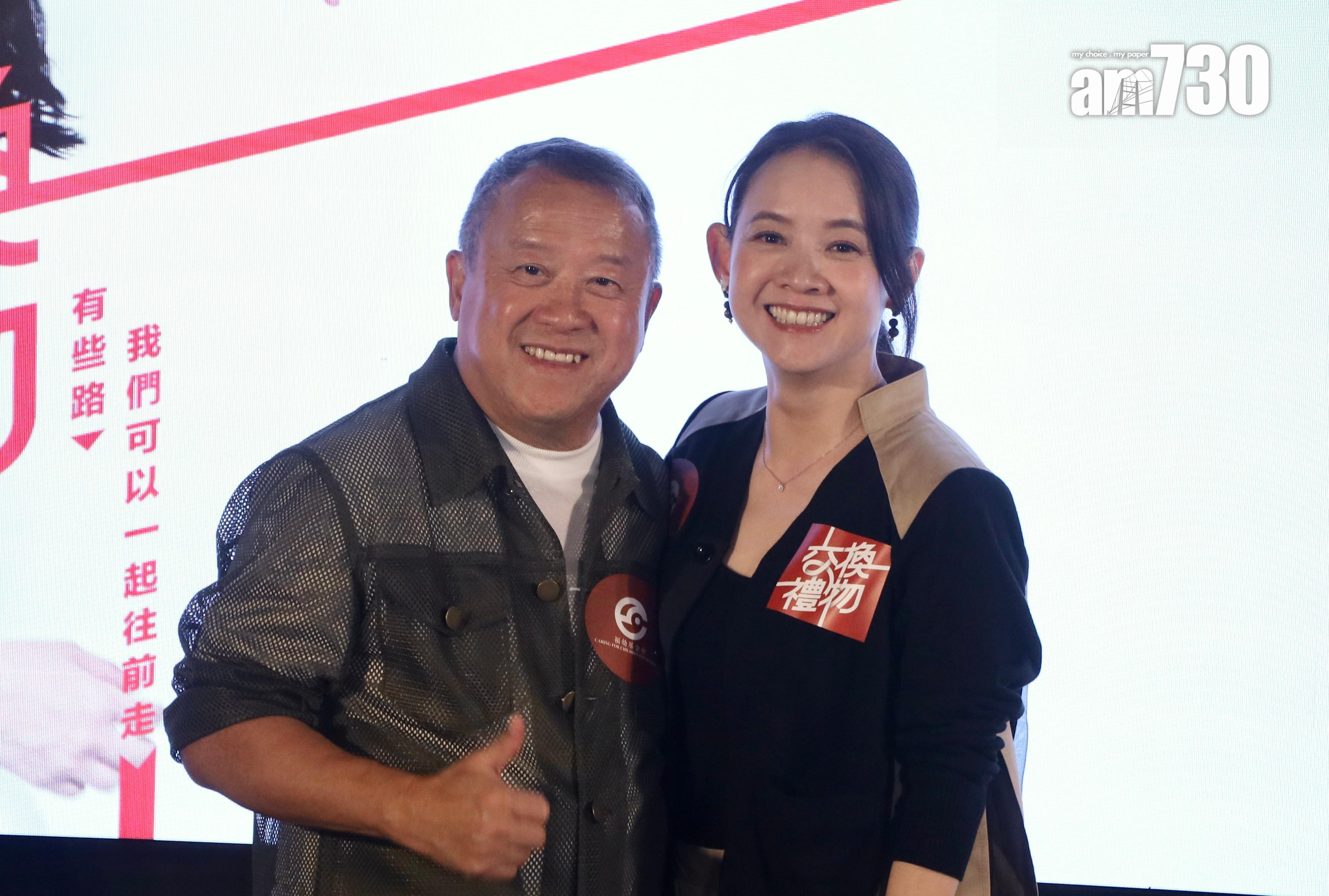 曾寶儀直認曾反對父親曾志偉重返TVB出任高層。(娛樂組攝)