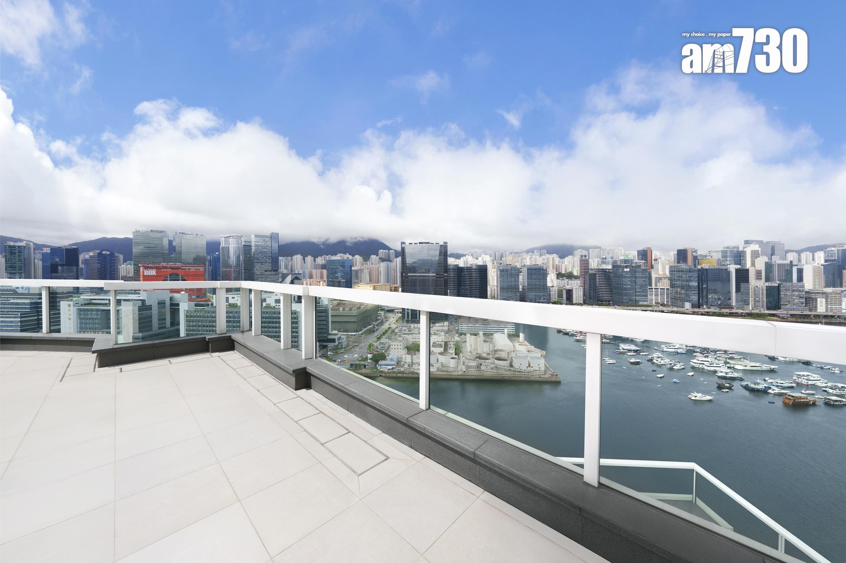 MIAMI QUAY II面積最大四房「超級樓王」曝光!只設1伙 戶外空間逾千呎(多圖)|啟德新盤