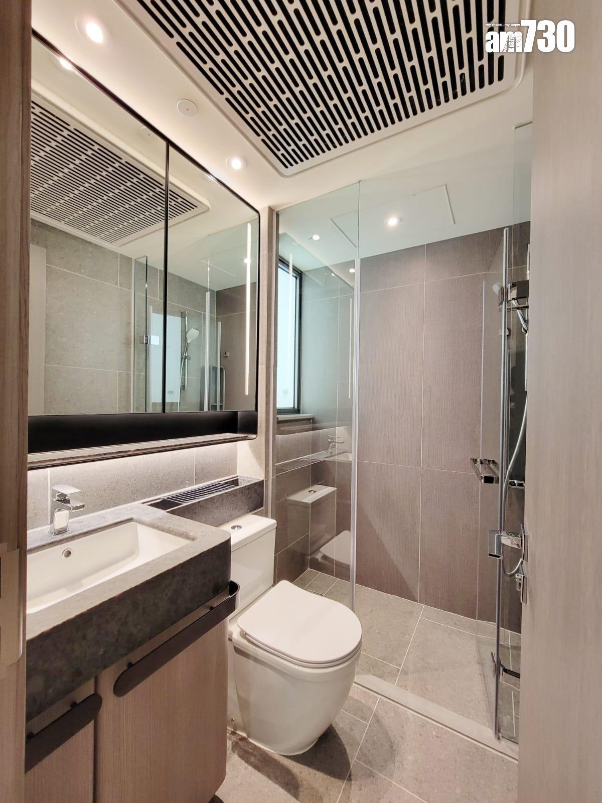 NOVO LAND示範單位|402呎及456呎無改動兩房 收納式摺疊餐桌滿足不同空間需求 (多圖有片)|屯門新盤