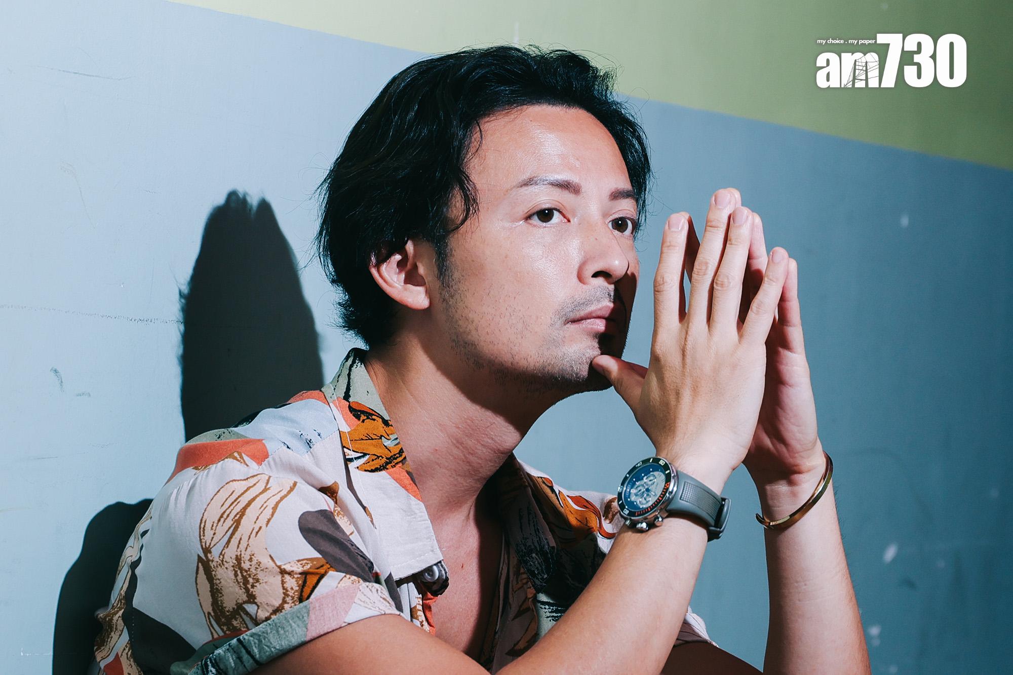 黎澤恩︰「覺得個天都幾絕,玩到咁大,冇嘅,都係全世界一齊捱,就要睇你捱唔捱到。」(吳康琦攝)