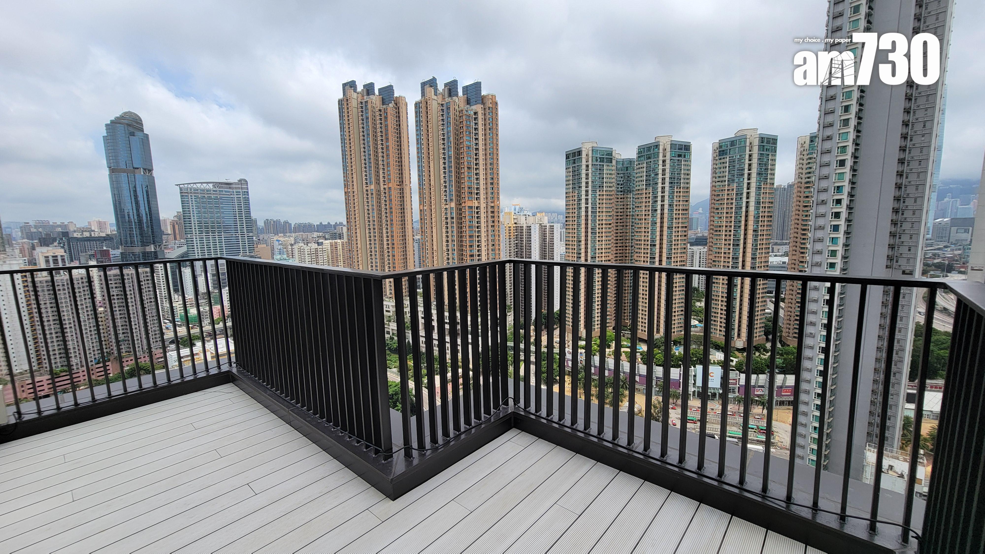 利奧坊.首隅示範單位|一房及三房天際特色戶 落地玻璃門採光度高(多圖有片)|大角咀新盤