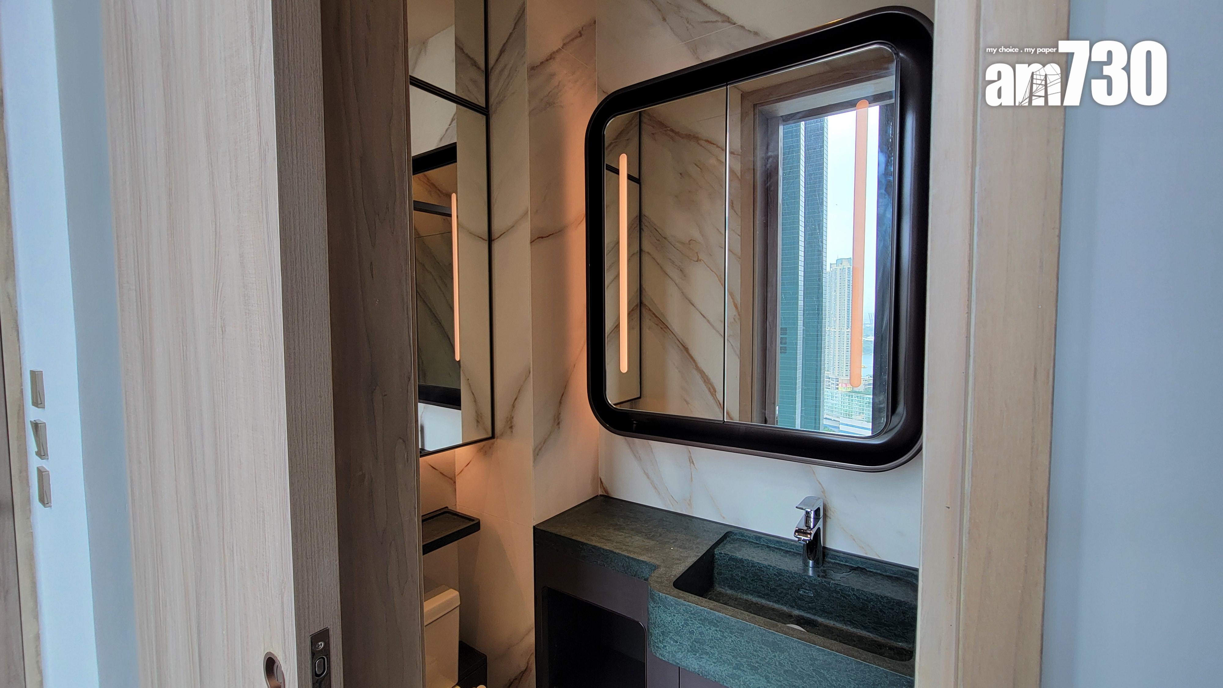 利奧坊.首隅示範單位|一房及三房天際特色戶 落地玻璃門採光度高(多圖有片)|大角咀新盤