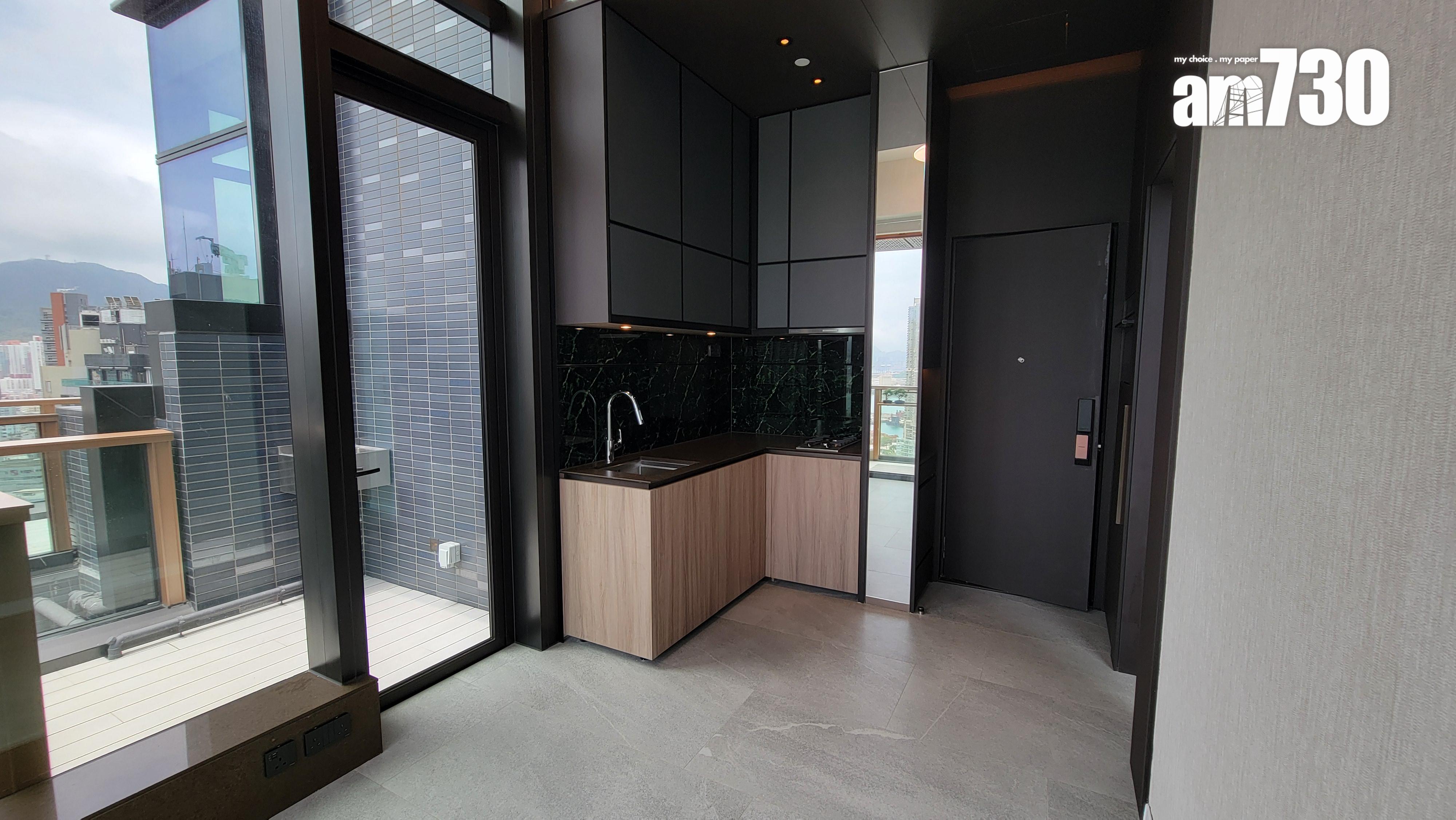 利奧坊.首隅示範單位|一房及三房天際特色戶 落地玻璃門採光度高(多圖有片)|大角咀新盤