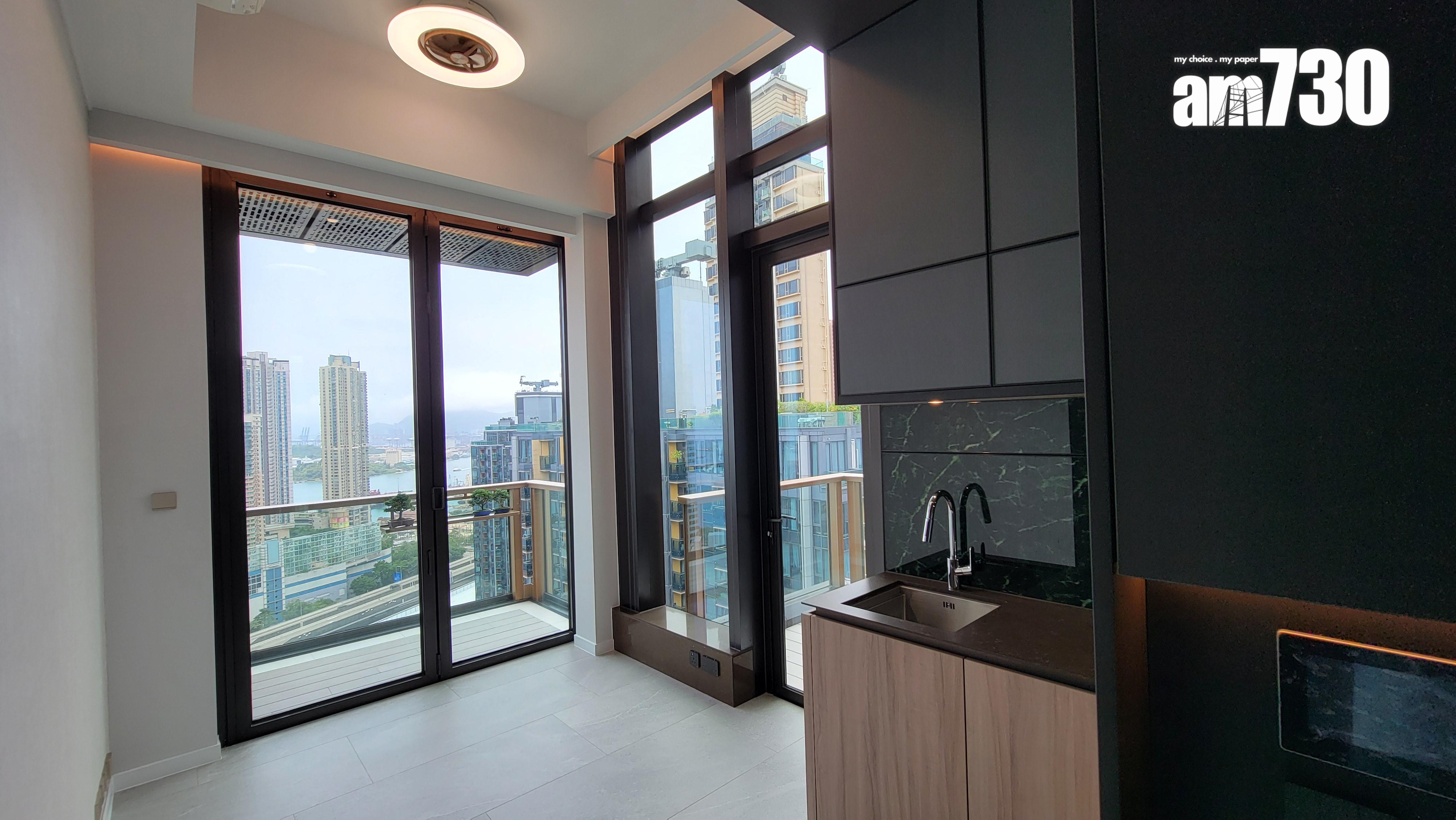 利奧坊.首隅示範單位|一房及三房天際特色戶 落地玻璃門採光度高(多圖有片)|大角咀新盤