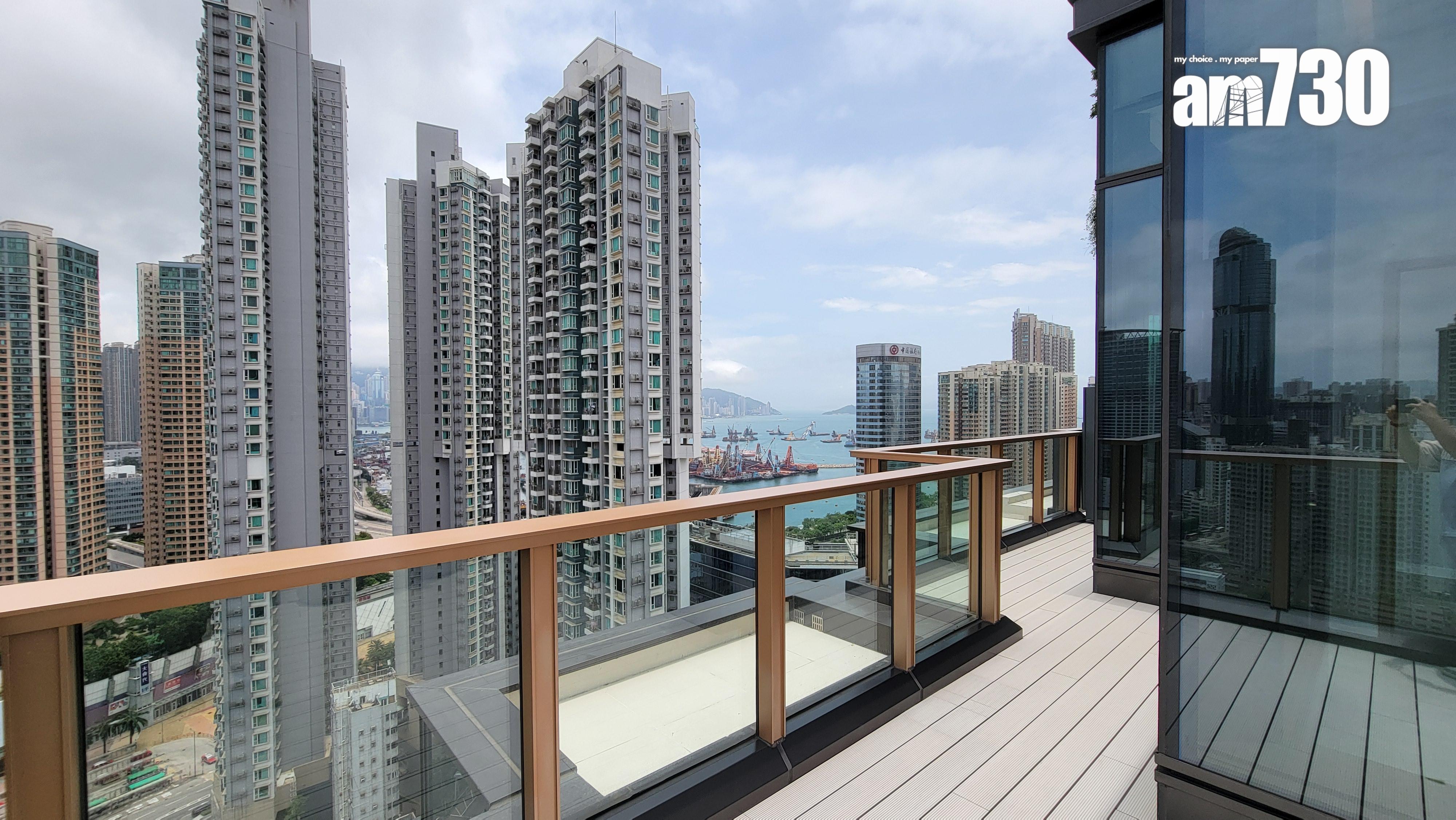 利奧坊.首隅示範單位|一房及三房天際特色戶 落地玻璃門採光度高(多圖有片)|大角咀新盤