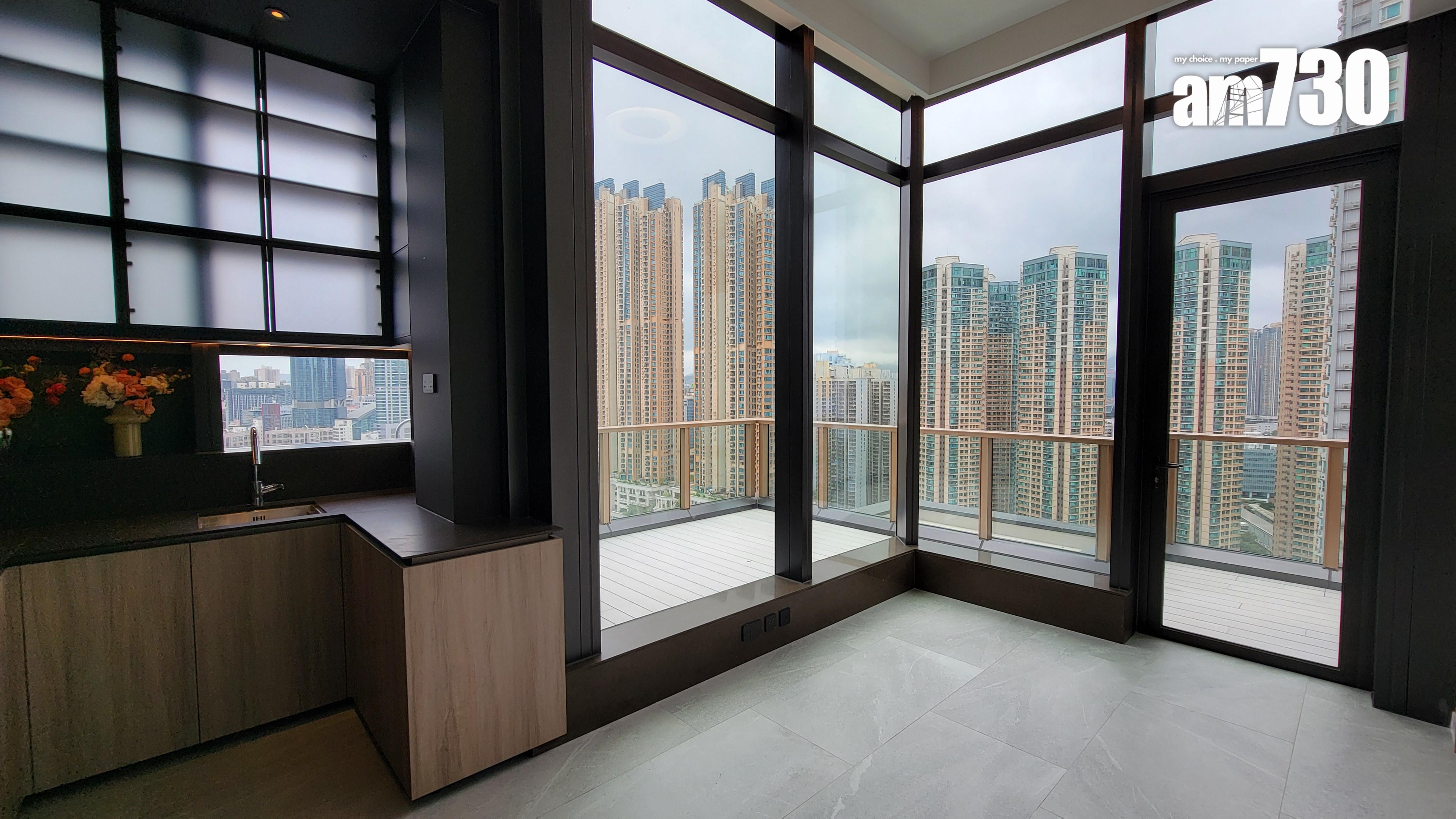 利奧坊.首隅示範單位|一房及三房天際特色戶 落地玻璃門採光度高(多圖有片)|大角咀新盤