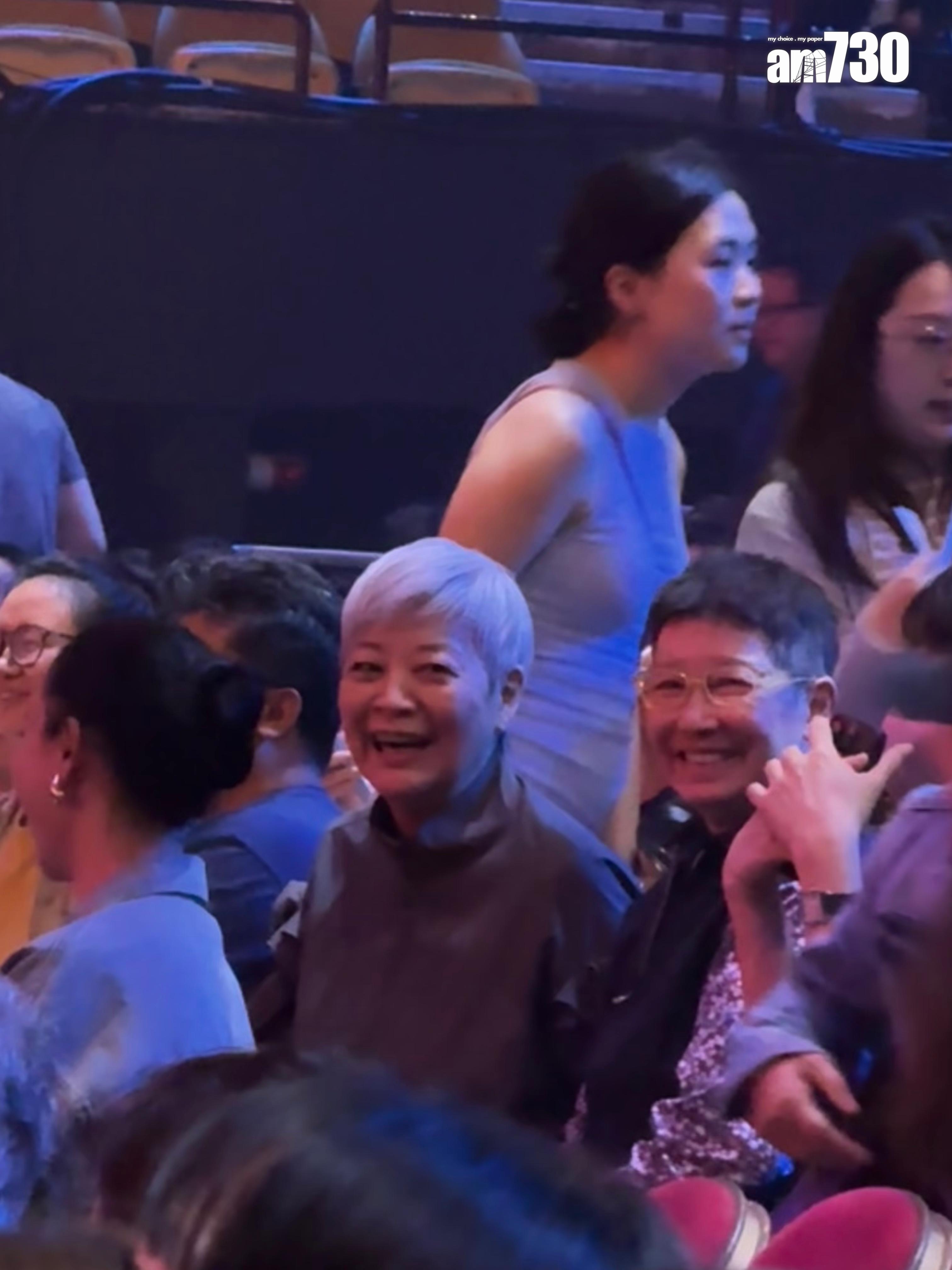 金燕玲、蘇施黃到場支持。 (娛樂組攝)