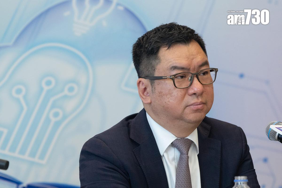 林峯表示,活動在邀請來自美國、英國、澳洲等地講者的過程中,未受地緣政治因素影響。(蘇文傑攝)