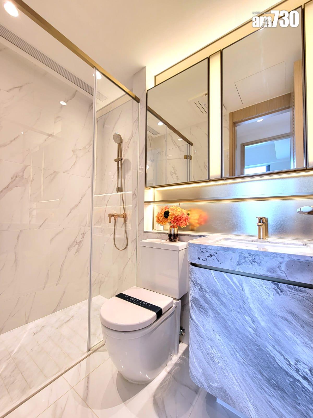 DOUBLE COAST I示範單位|477呎兩房連儲物室 設計以悉尼海岸式生活為靈感(多圖有片)|啟德新盤