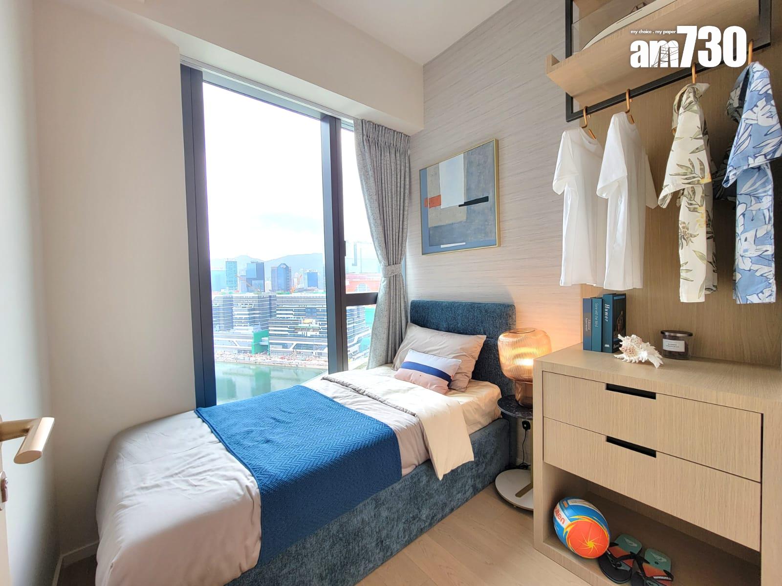 DOUBLE COAST I示範單位|477呎兩房連儲物室 設計以悉尼海岸式生活為靈感(多圖有片)|啟德新盤