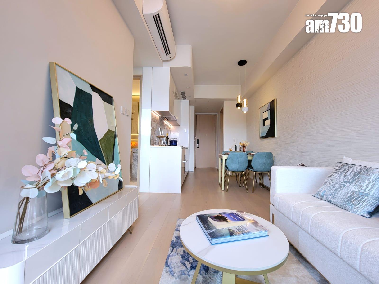 DOUBLE COAST I示範單位|477呎兩房連儲物室 設計以悉尼海岸式生活為靈感(多圖有片)|啟德新盤