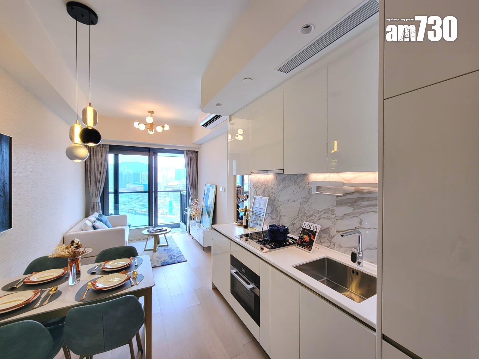 DOUBLE COAST I示範單位|477呎兩房連儲物室 設計以悉尼海岸式生活為靈感(多圖有片)|啟德新盤