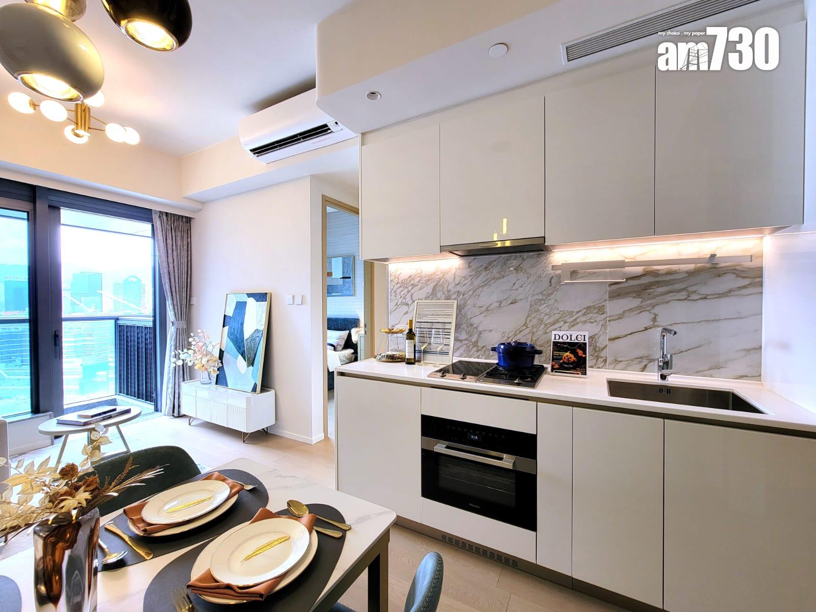 DOUBLE COAST I示範單位|477呎兩房連儲物室 設計以悉尼海岸式生活為靈感(多圖有片)|啟德新盤