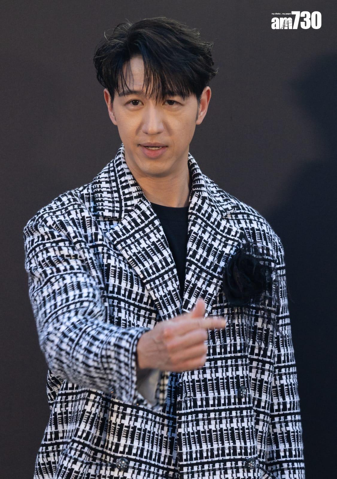 馮允謙出席品牌慶祝派對。(蘇文傑攝)