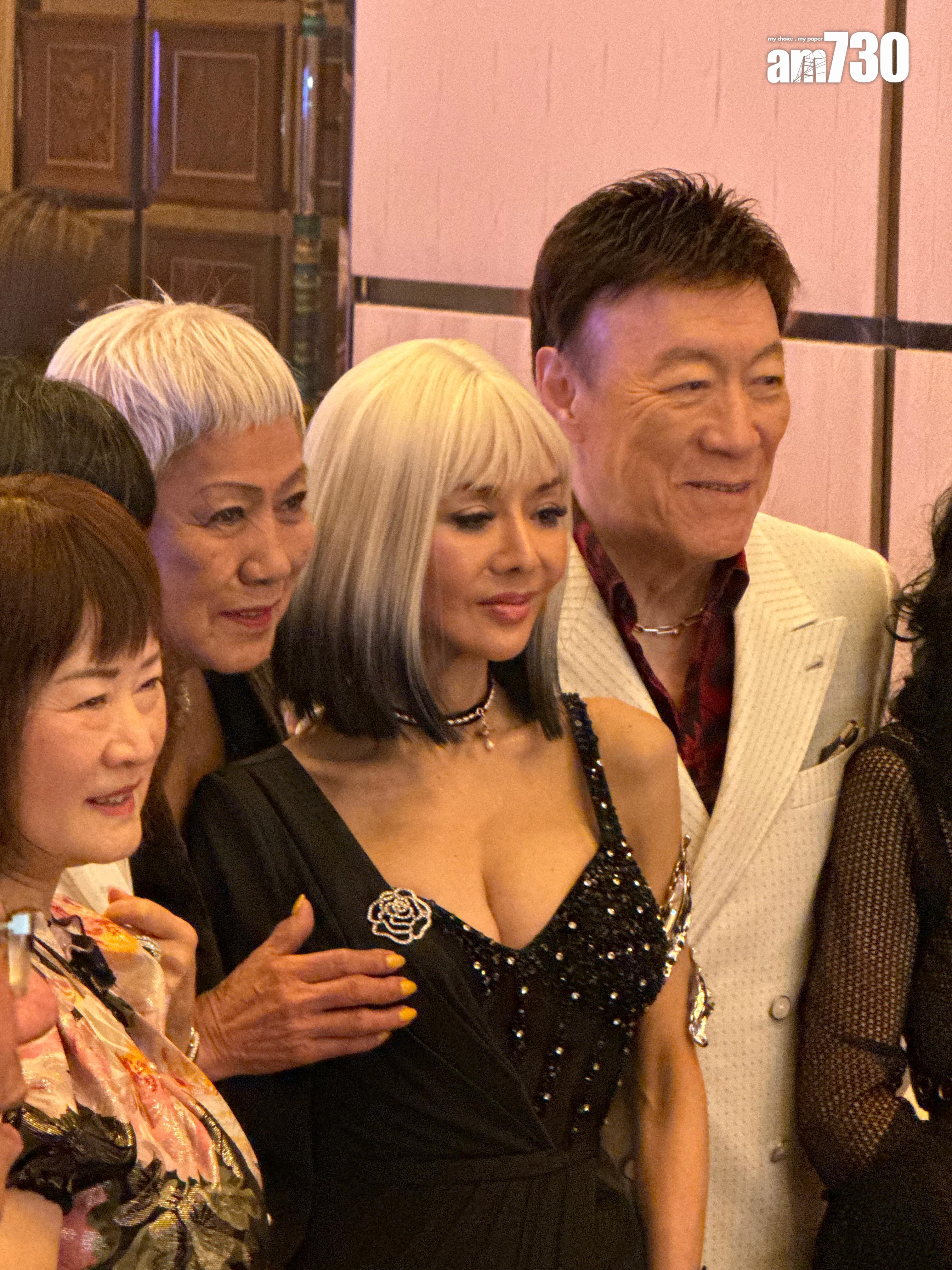 葉子楣造型似足Sia及Lady Gaga。 (娛樂組攝)