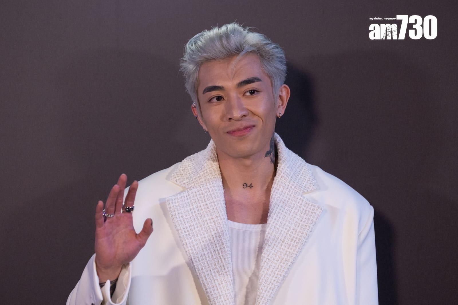 Tyson Yoshi談到簽紙註冊的感受,竟然是好眼瞓。(蘇文傑攝)