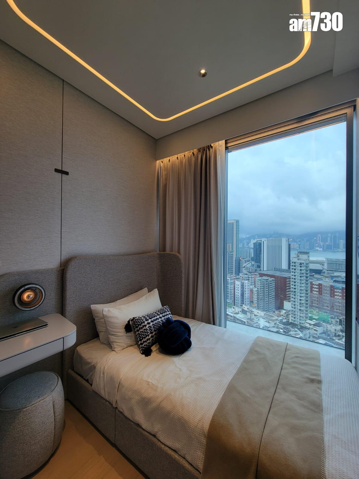 瑜一.天海示範單位|968呎海景三房套 高雅氣派設計(多圖有片)|何文田新盤