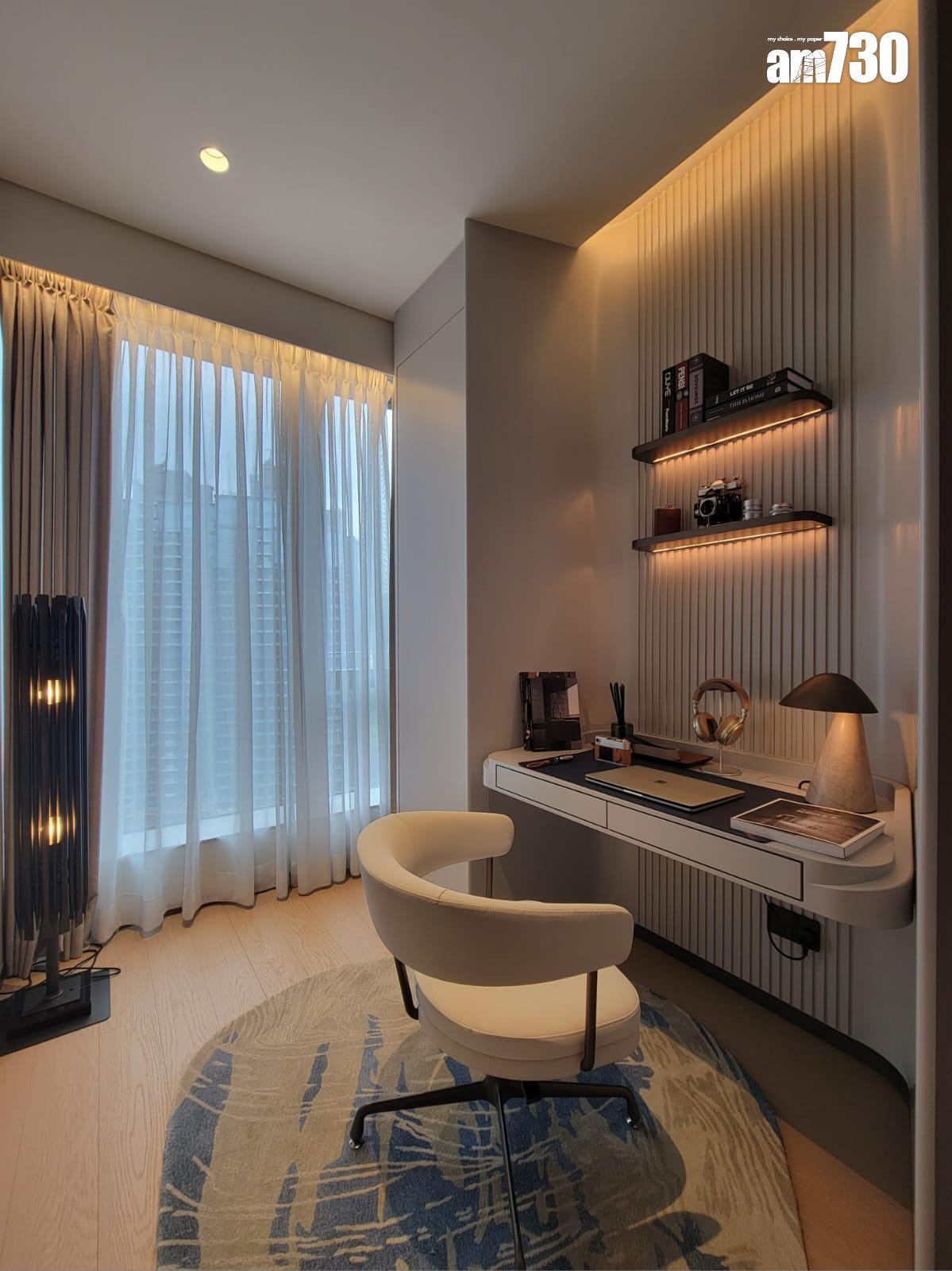 瑜一.天海示範單位|968呎海景三房套 高雅氣派設計(多圖有片)|何文田新盤