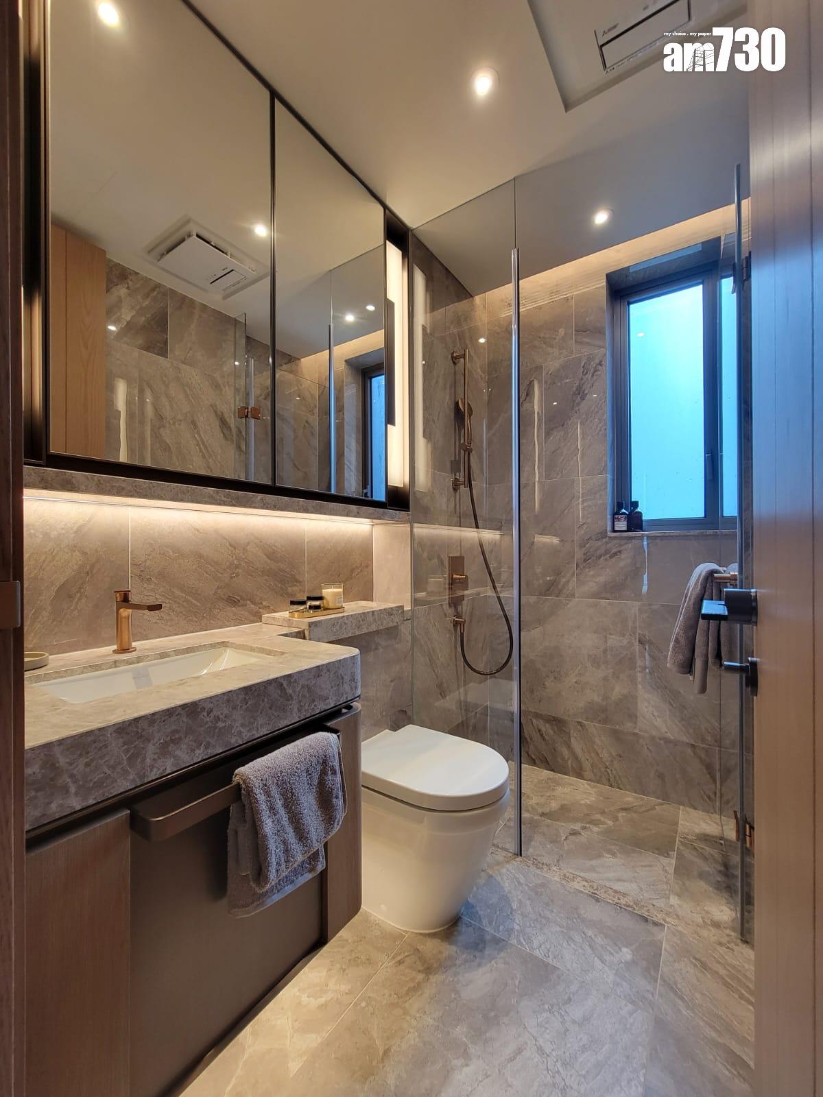 瑜一.天海示範單位|968呎海景三房套 高雅氣派設計(多圖有片)|何文田新盤