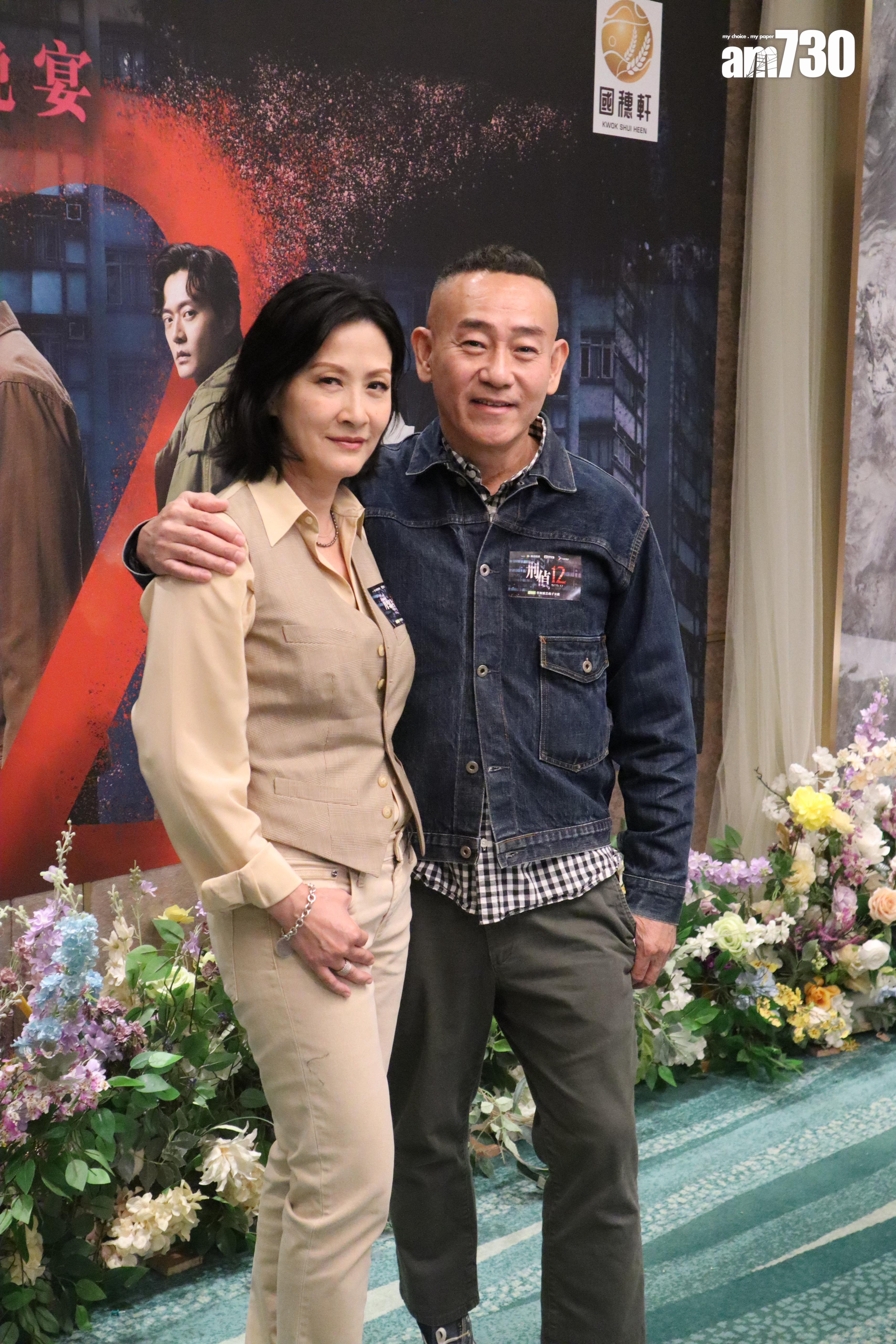 林保怡主動邀請陳慧珊參演《刑偵12》。(娛樂組攝)