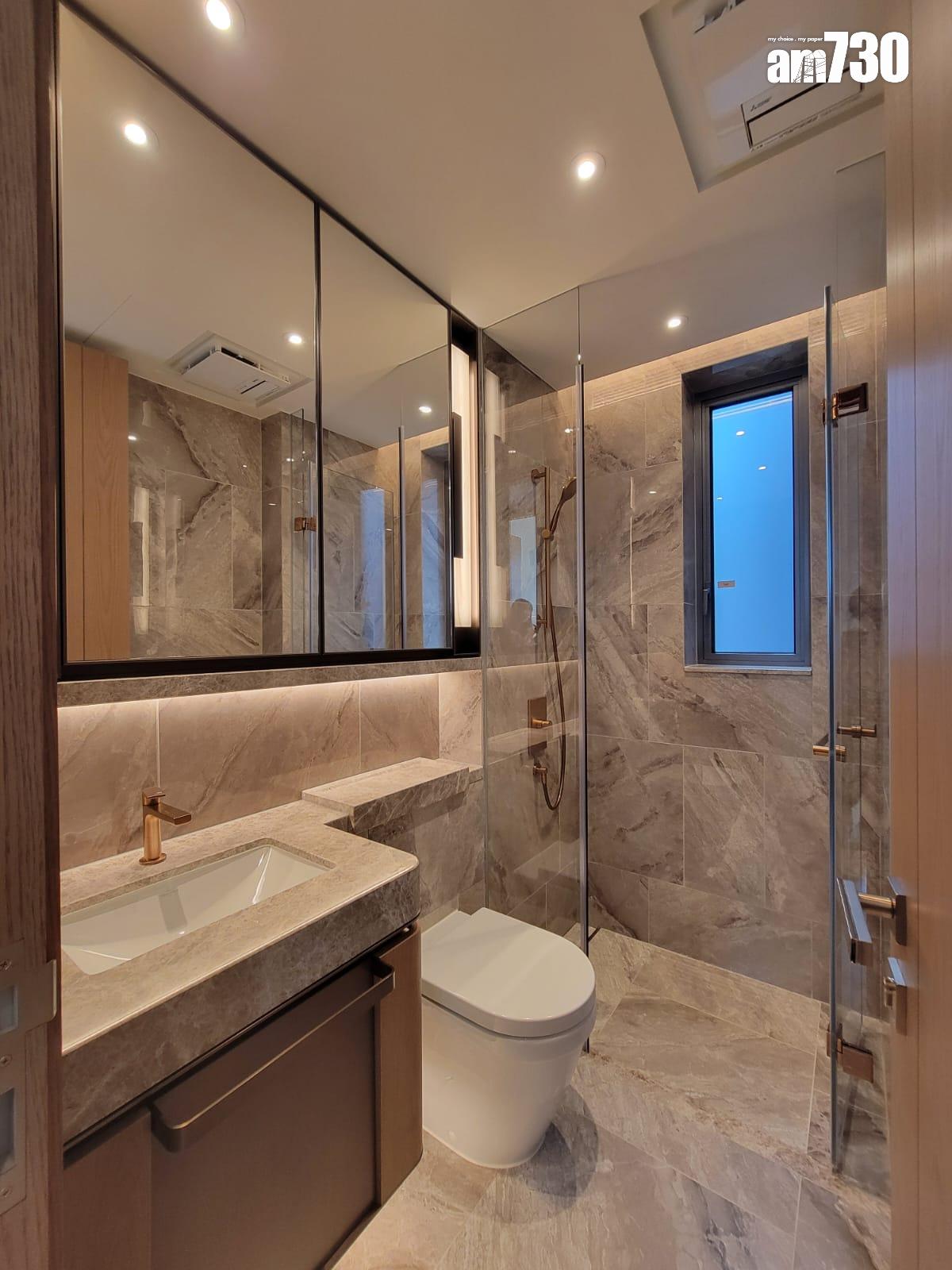 瑜一.天海示範單位|996呎無改動三房套 客飯廳坐北朝南 享一線維港景(多圖有片)|何文田新盤