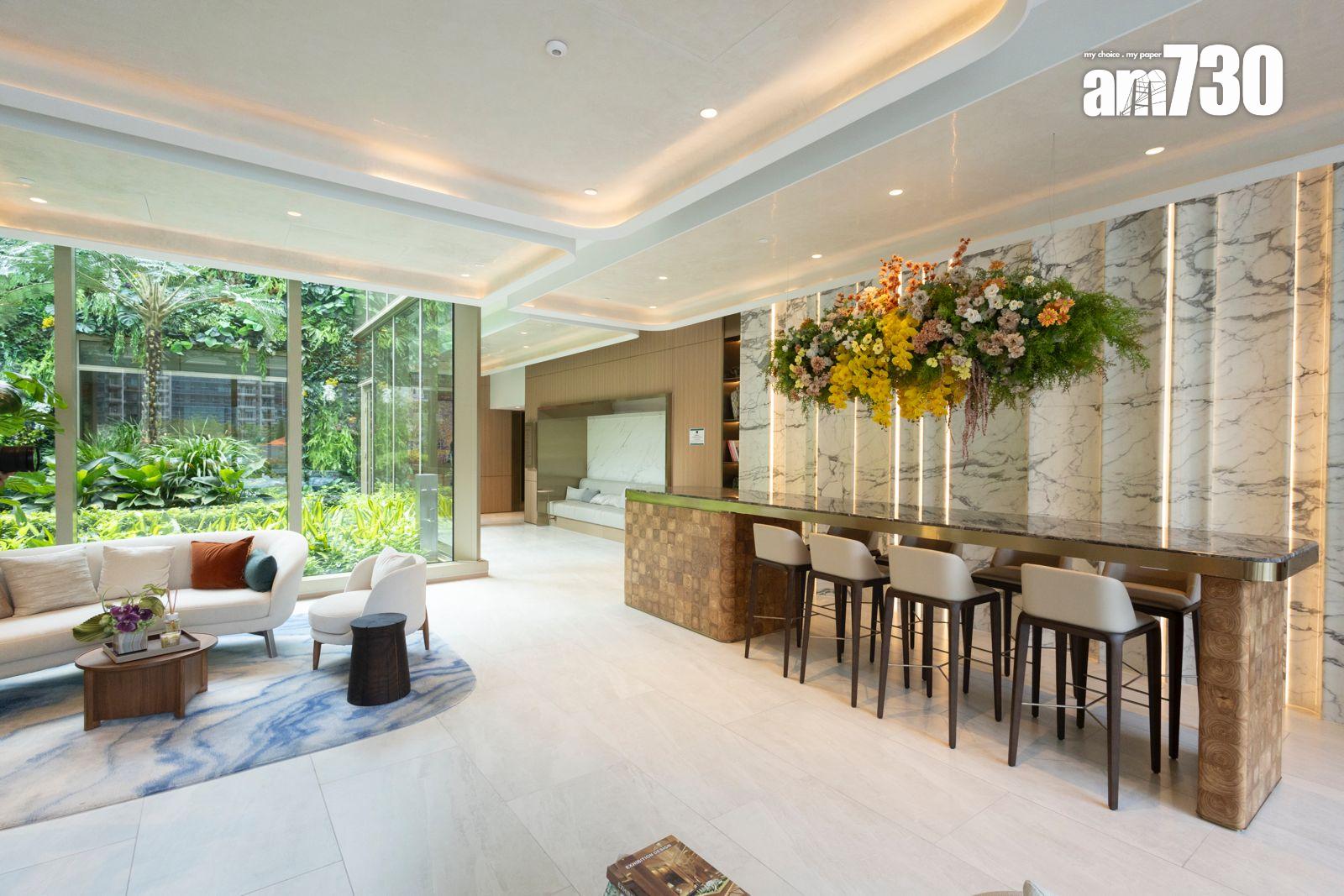 柏瓏現樓雙會所有得睇!佔地3.7萬呎 設四大主題區域(多圖有片)|錦上路新盤