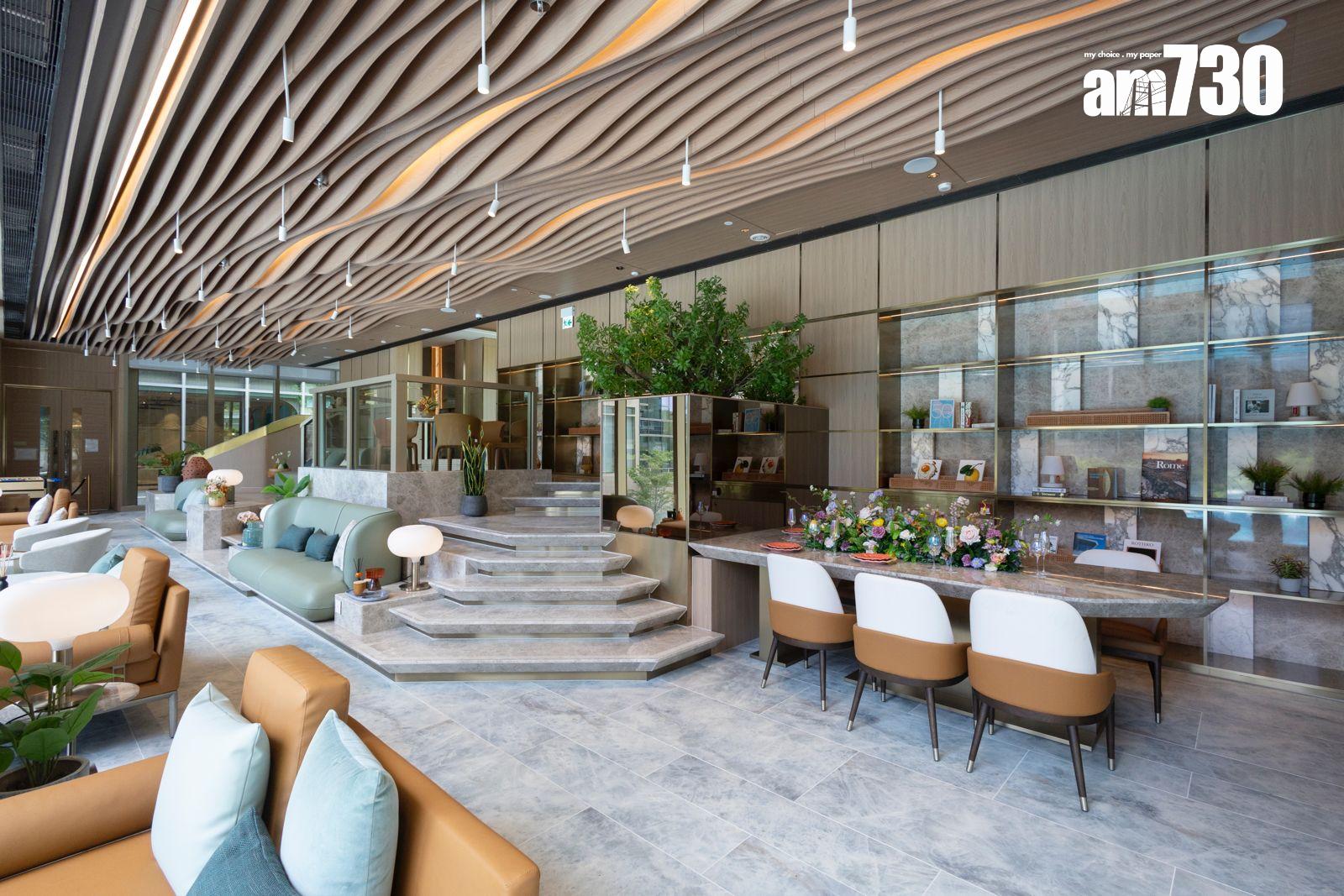 柏瓏現樓雙會所有得睇!佔地3.7萬呎 設四大主題區域(多圖有片)|錦上路新盤