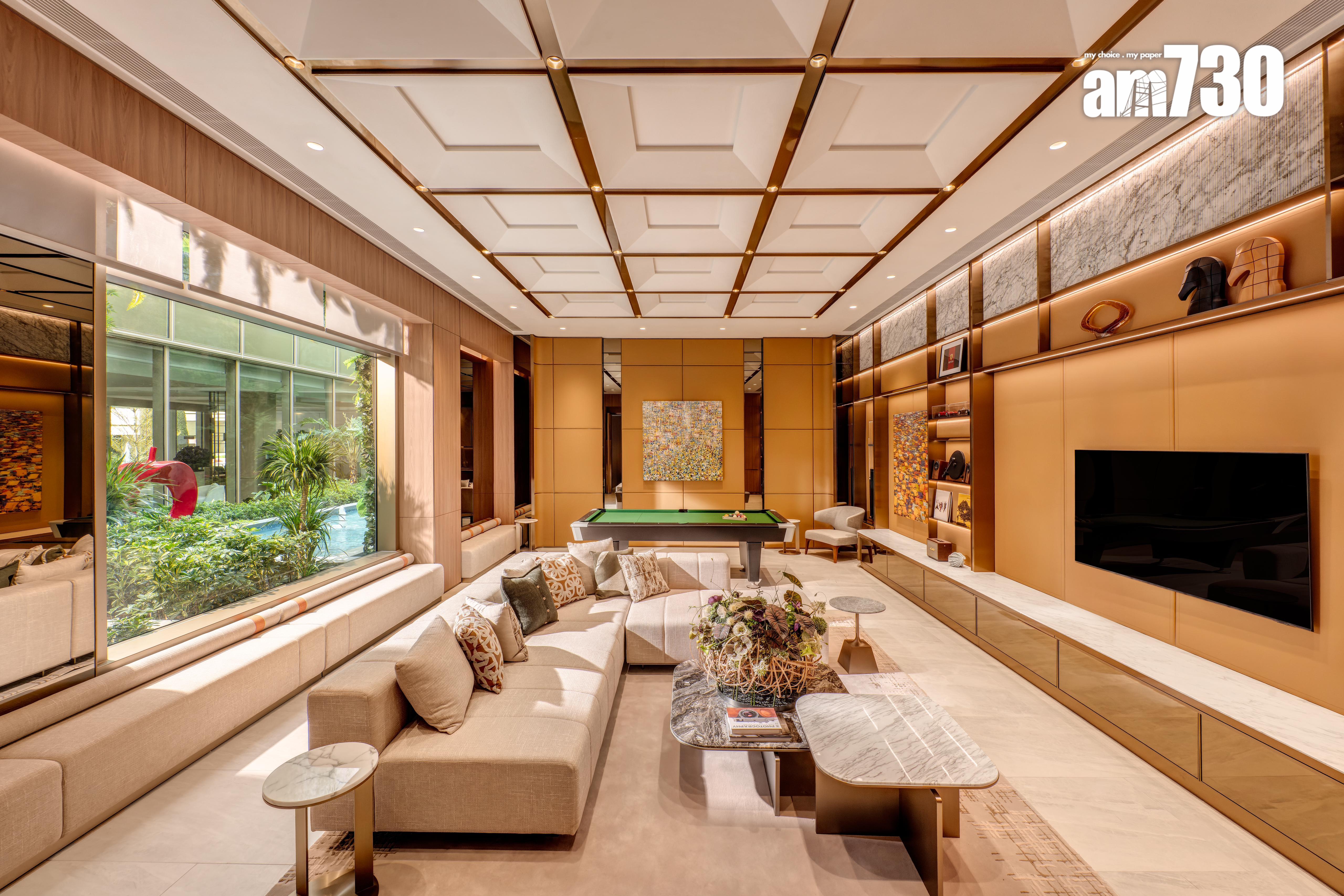 柏瓏現樓雙會所有得睇!佔地3.7萬呎 設四大主題區域(多圖有片)|錦上路新盤